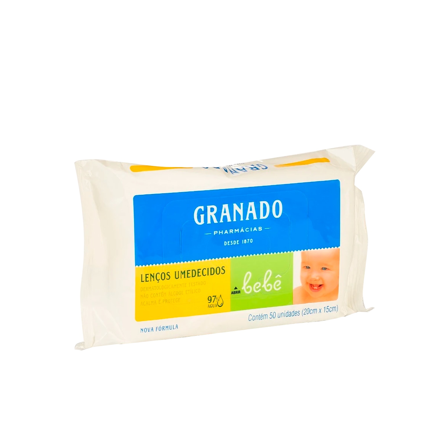 Lenço Umedecidos Bebê Tradicional Granado
