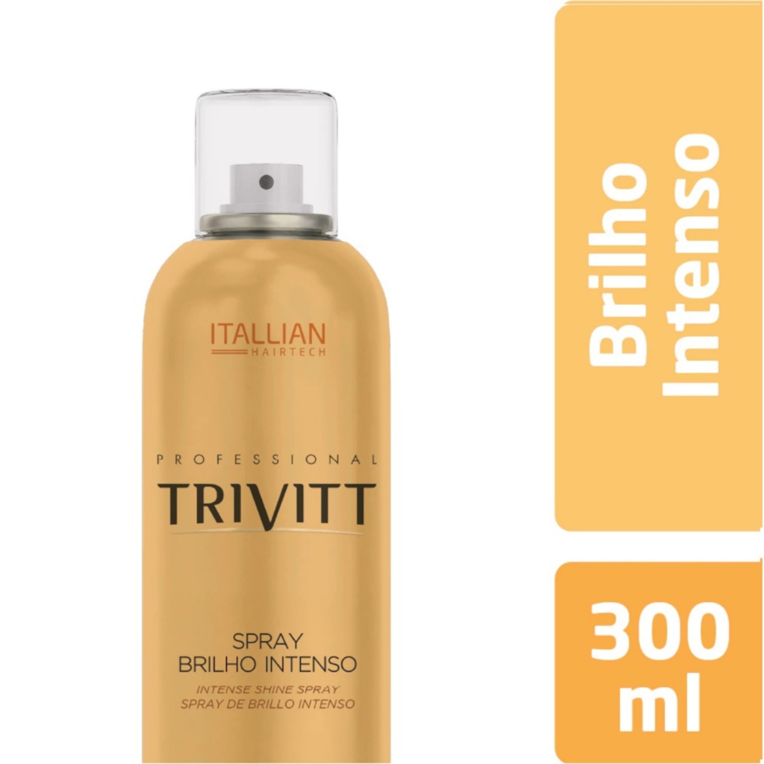 Finalizador Spray Brilho Intenso Itallian Trivitt 300ml - Brilho e Luminosidade