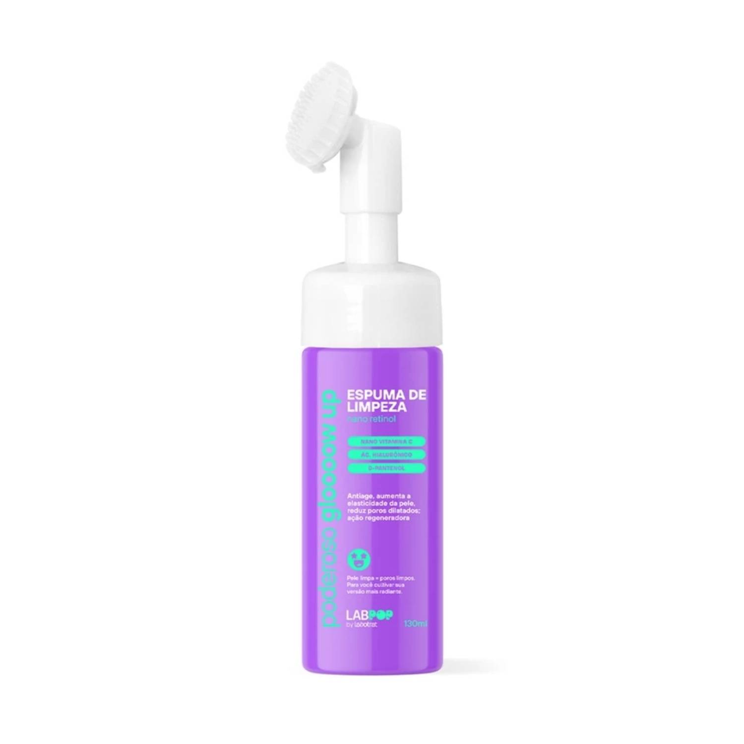 Labotrat LabPOP Poderoso Glow Up - Espuma de Limpeza Facial 130ml