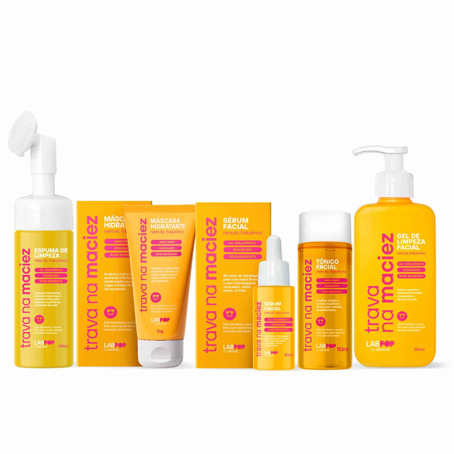 KIT TRAVA NA MACIEZ LABPOP (5 PRODUTOS) - LABOTRAT