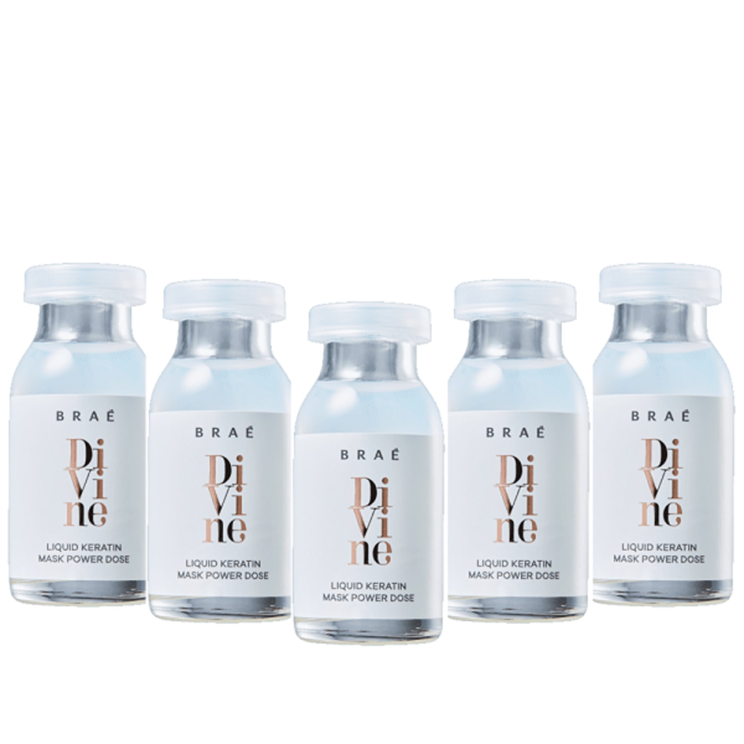 Kit Braé Divine Power Dose - Ampola de Tratamento (5 Unidades)