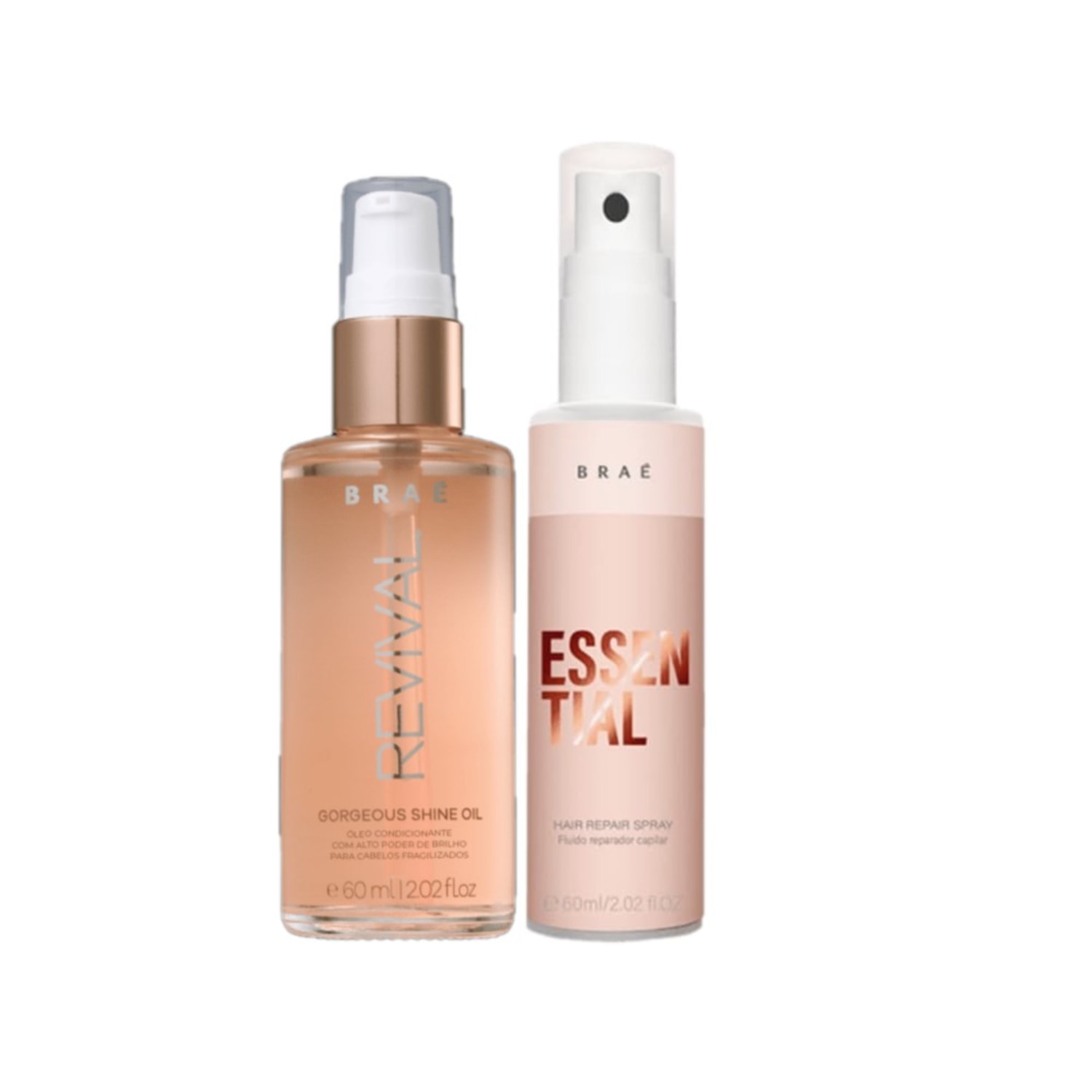 Kit Braé Essential Mini + Oil Revival (2 Produtos)