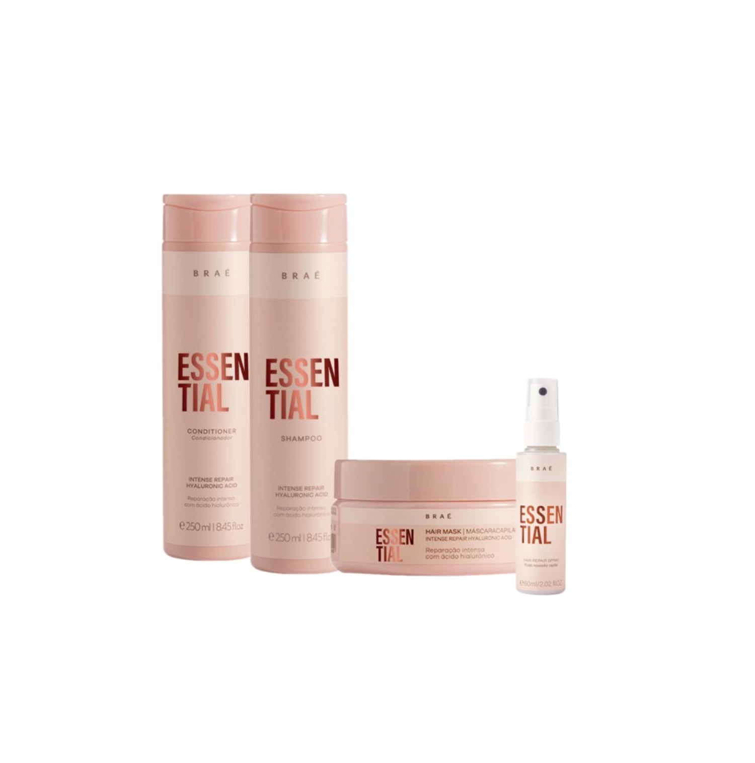 Kit Braé Essential Repair Quarteto (4 Produtos)