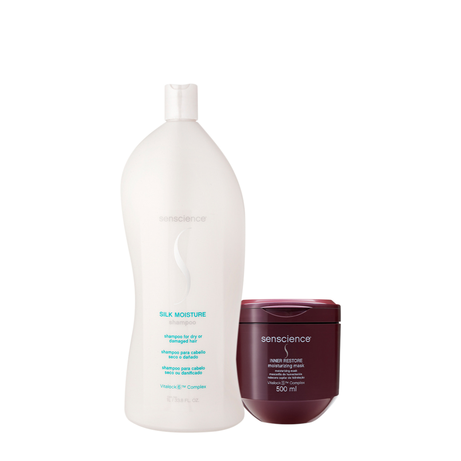 Kit Senscience Silk Moisture Inner Restore Plus (2 Produtos)