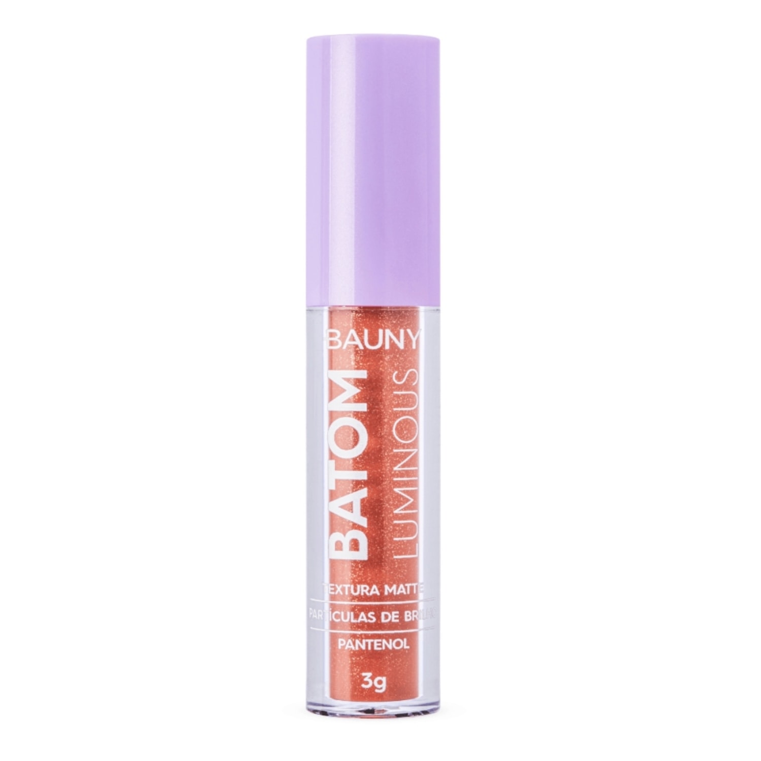 Bauny Cosméticos Luminous Honey Luminous - Batom Líquido 3g