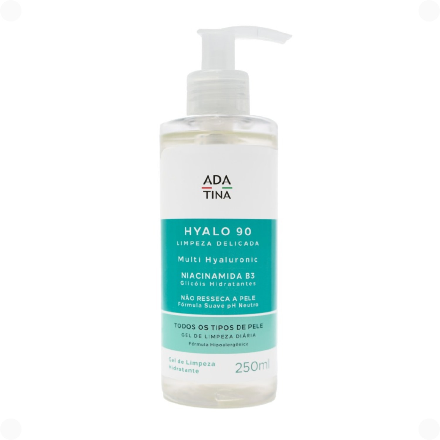 Ada Tina Hyalo 90 - Loção Demaquilante Facial 250ml