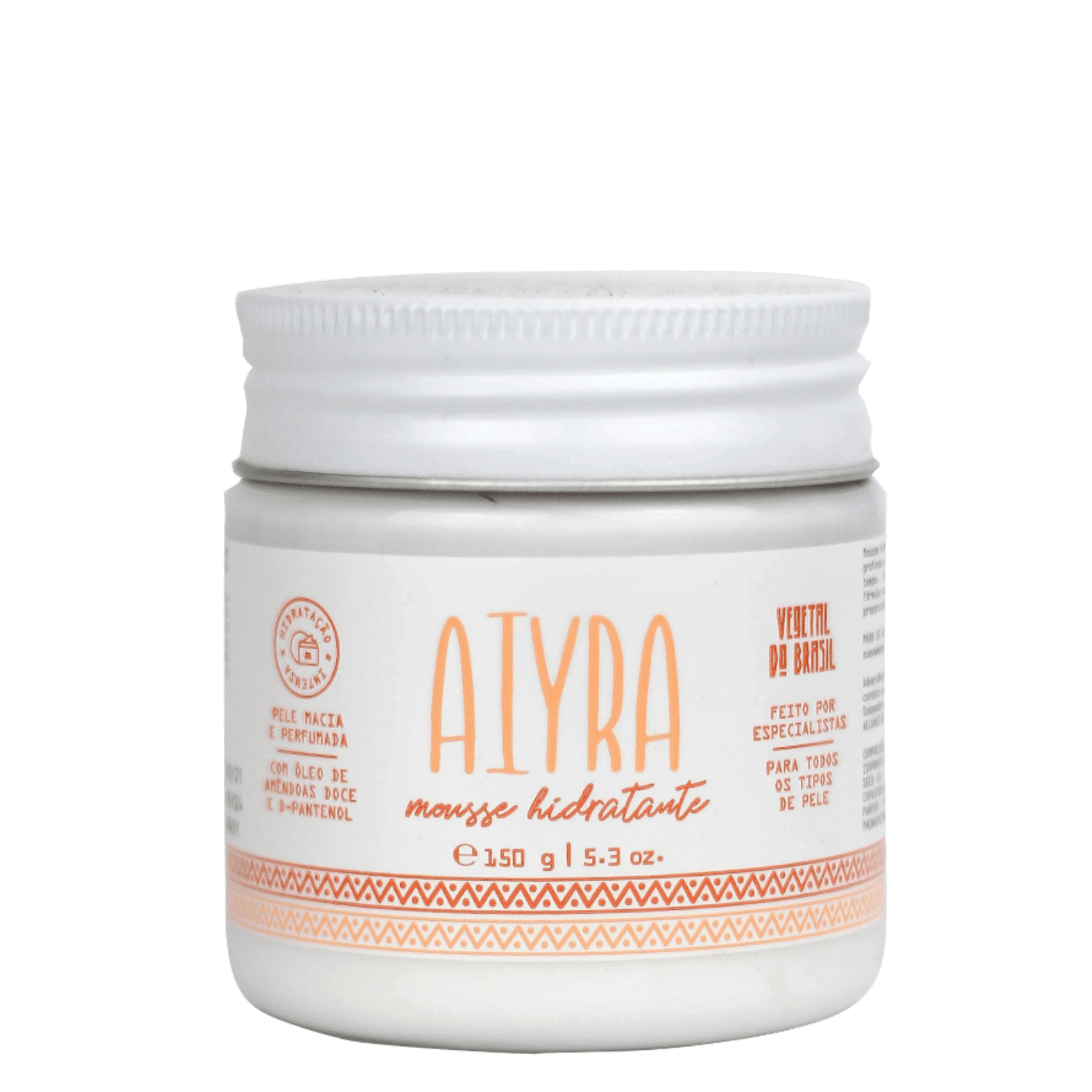 Vegetal do Brasil Cariús Aiyra - Mousse Hidratante Corporal 150g