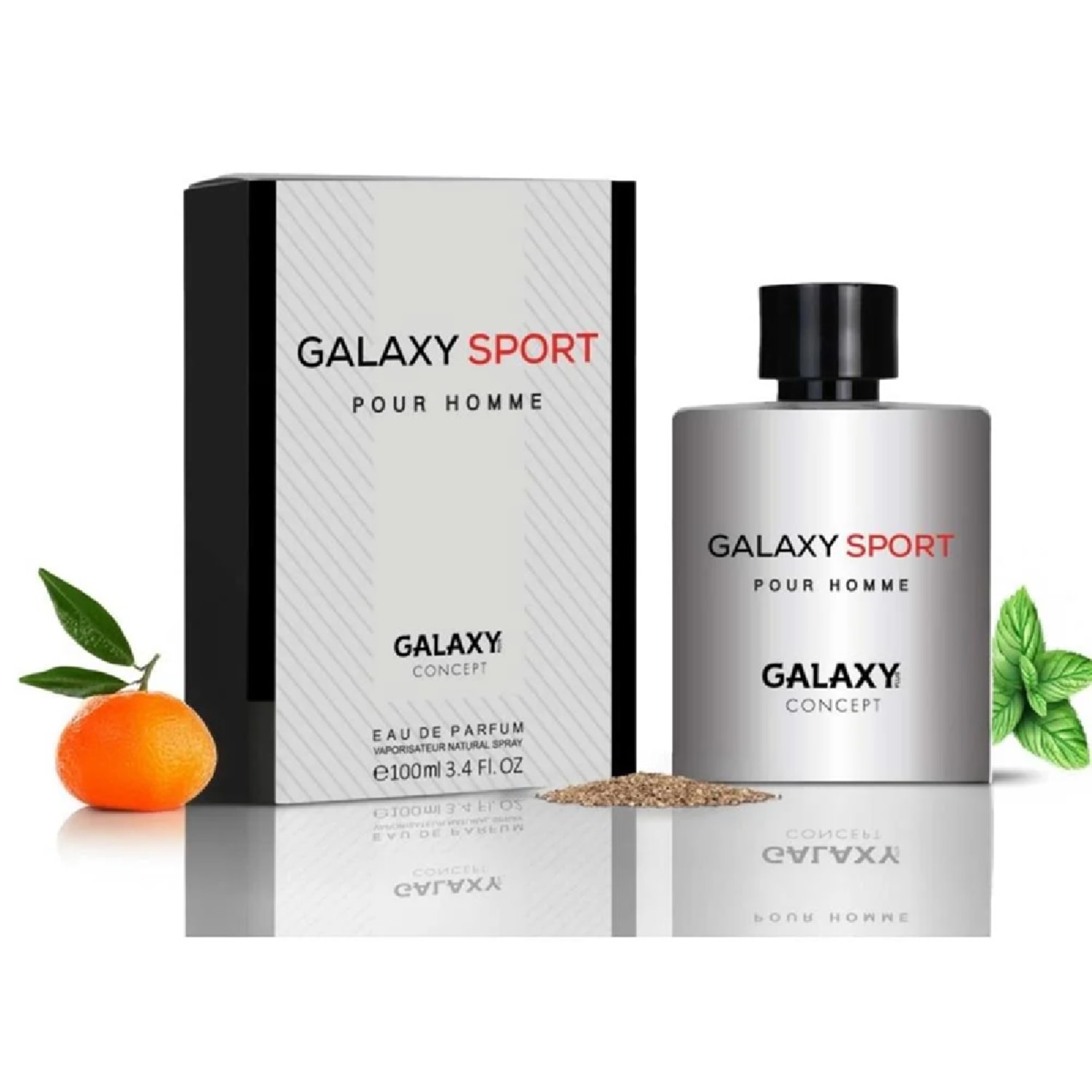 PERFUME MASCULINO GALAXY PLUS CONCEPT SPORTS EAU DE PARFUM Tamanho:100ml
