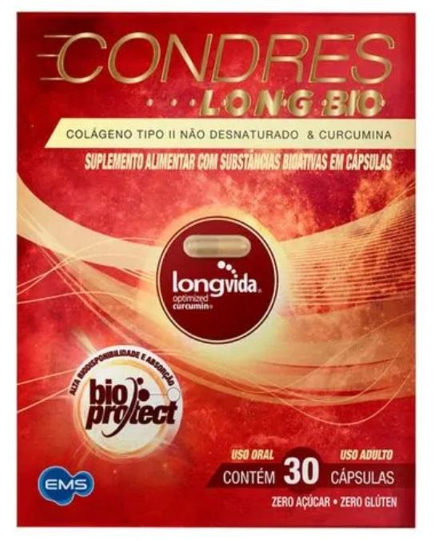 Suplemento Alimentar Condres Long Bio 30cps