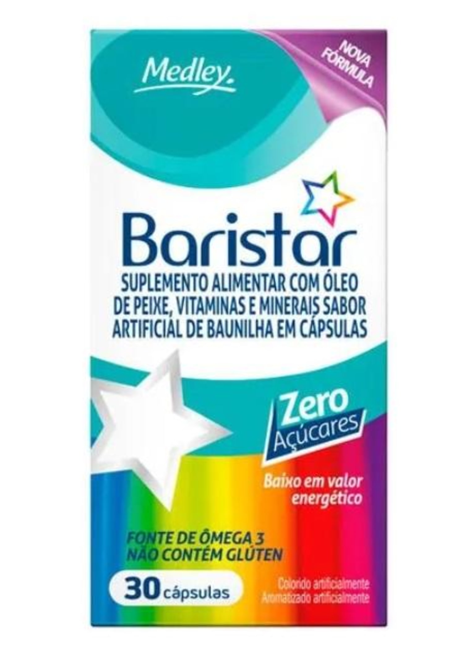 Kit Suplemento Alimentar Baristar 100cps + Baristar 30cps