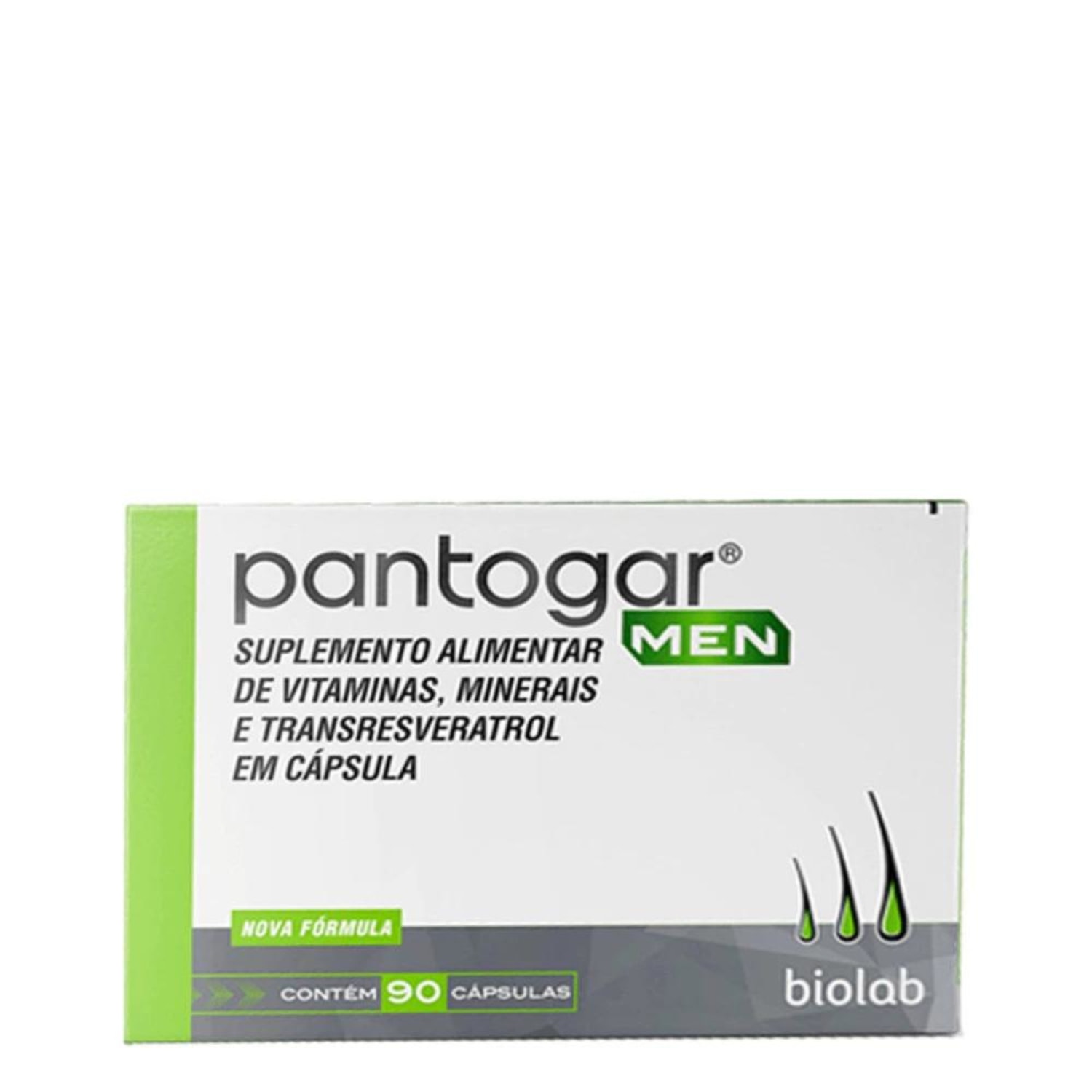 Pantogar Men Biolab - 90 Cápsulas