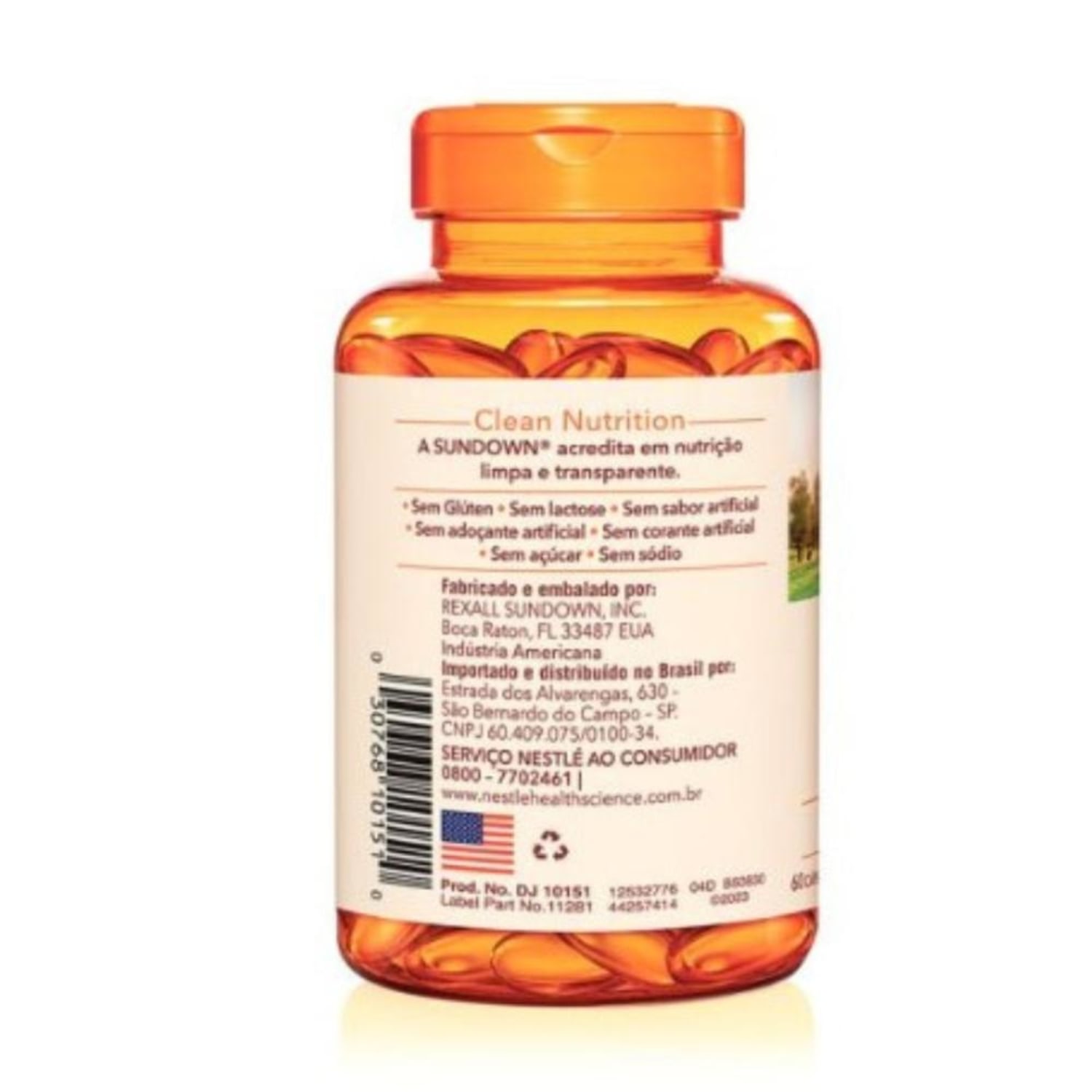 Sundown Ômega-3 Plus - 60 cápsulas