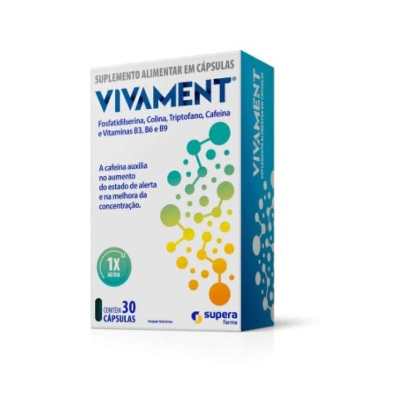 Suplemento Alimentar Vivament Supera Farma - 30cps