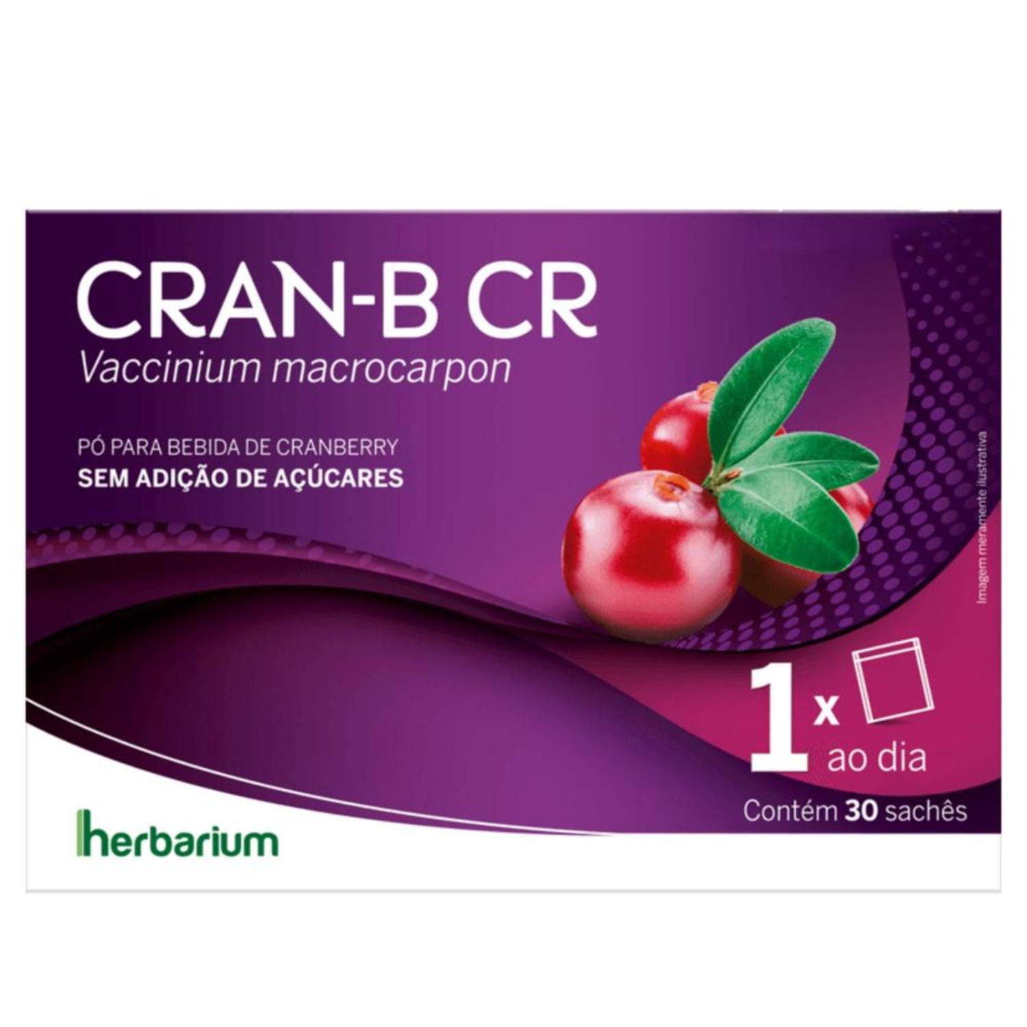 Suplemento Alimentar em Pó Cran-B CR Herbarium - 30 Sachês