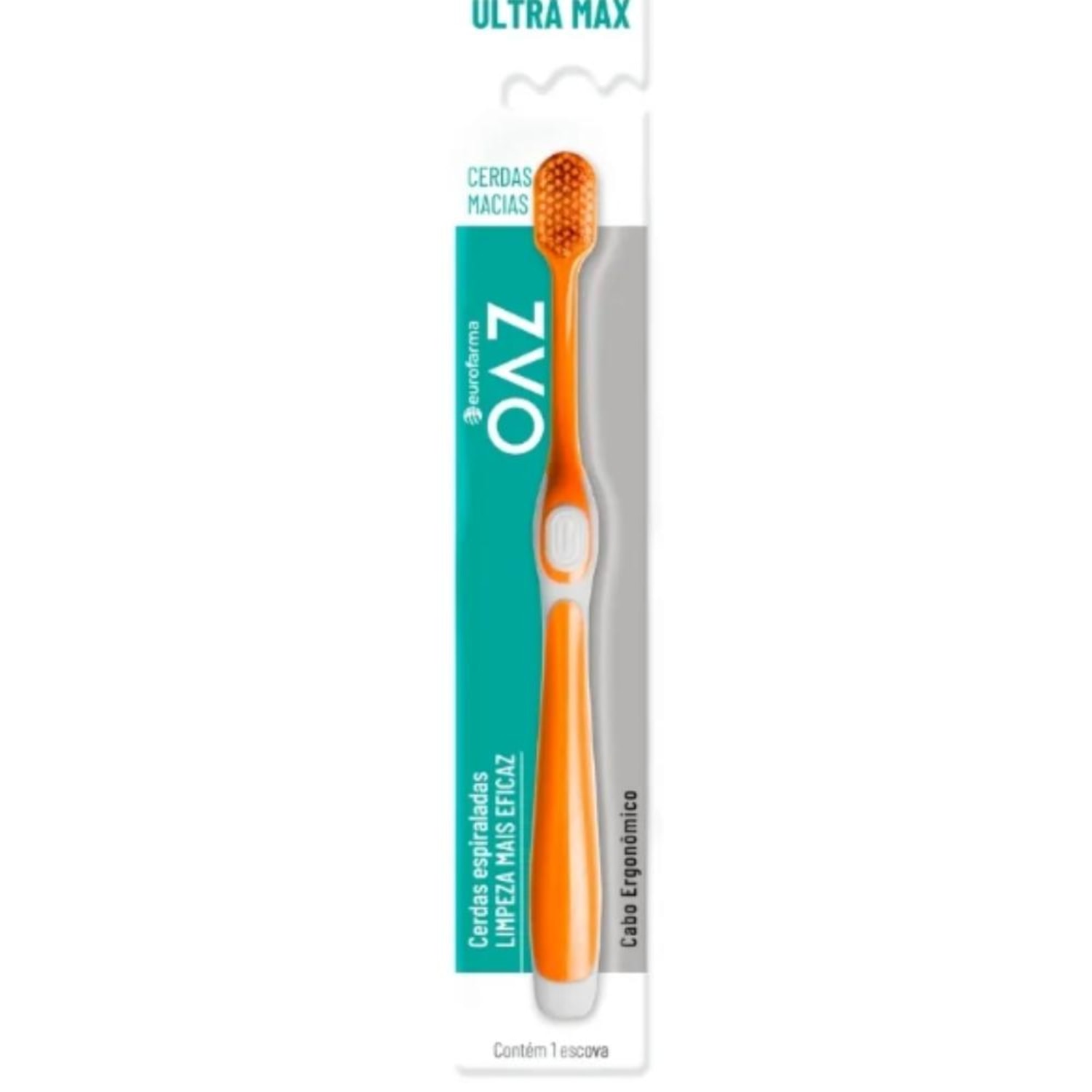 Escova De Dente OAZ Ultra Max Com 1 Unidade Cores Variadas