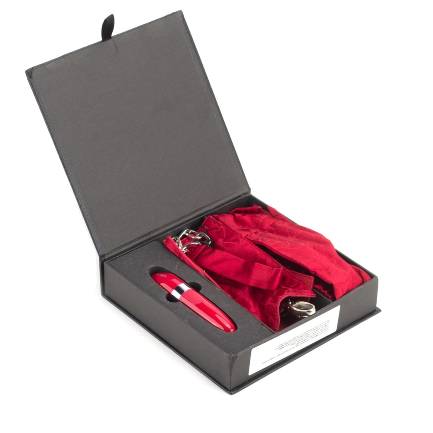 Kit Lelo Adore Me Sensual Venda em Seda, Algema e Vibrador