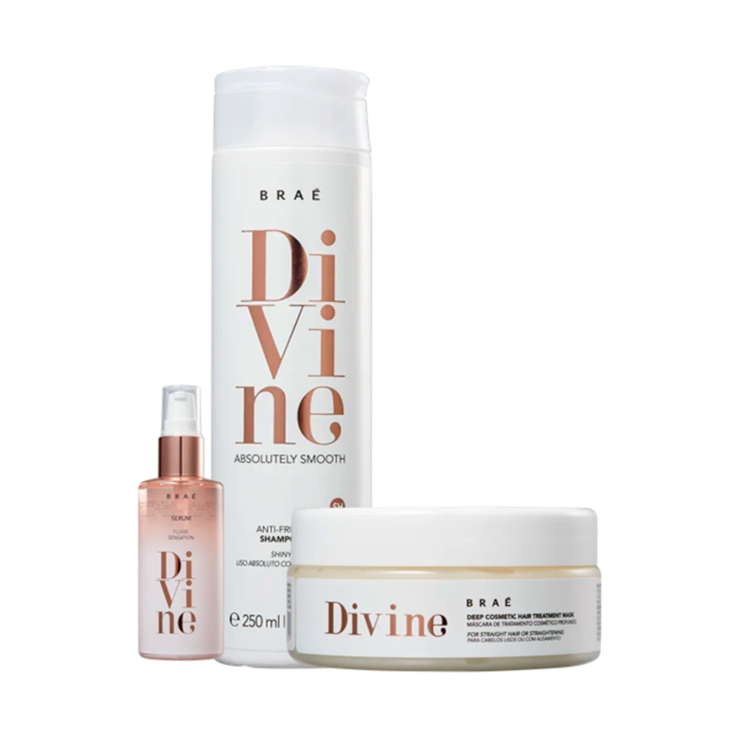Kit Braé Divine Plume Trio Squad (3 Produtos)