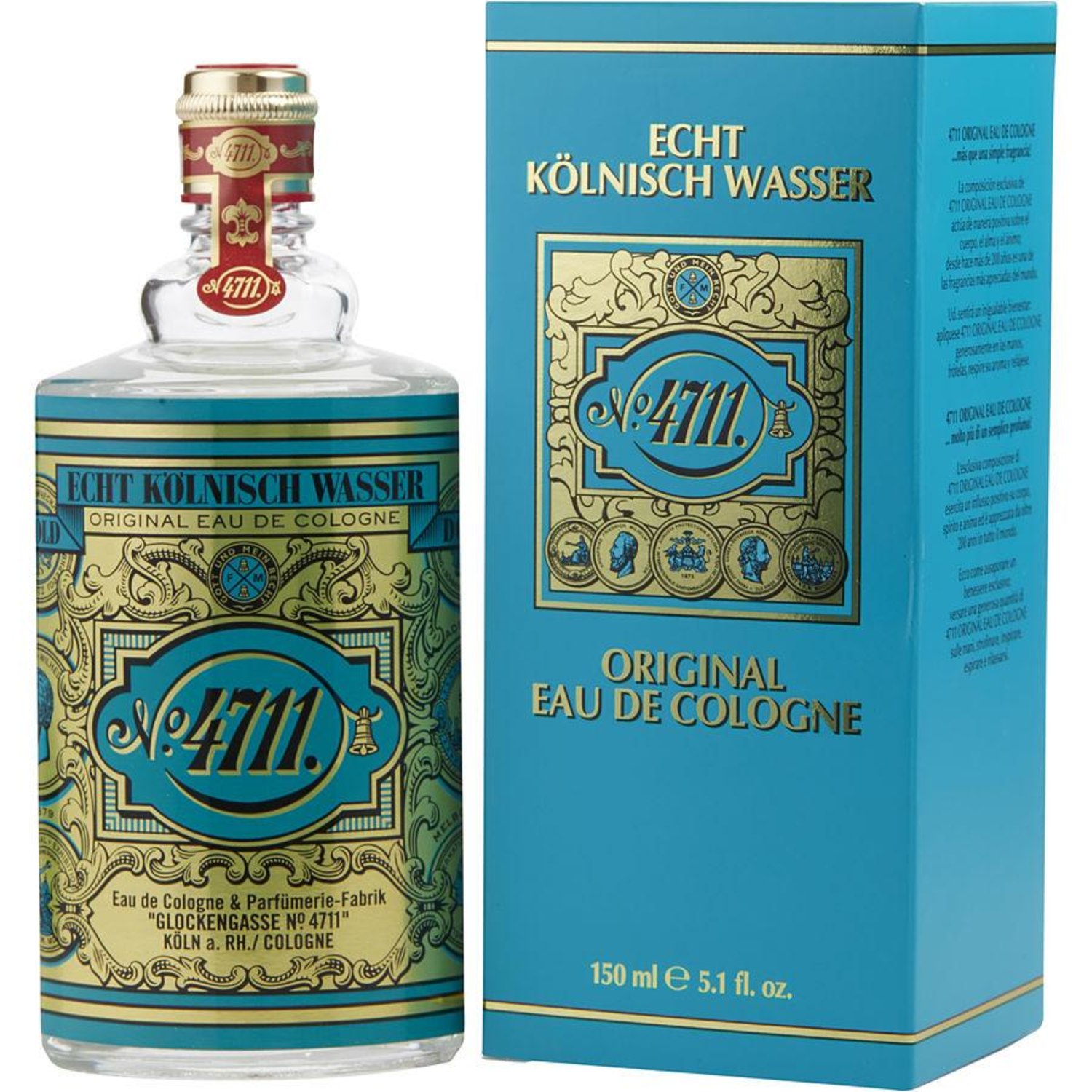 Acqua Colonia Echt Kölnisch Wasser 4711 - Eau de Cologne Unissex 150ml