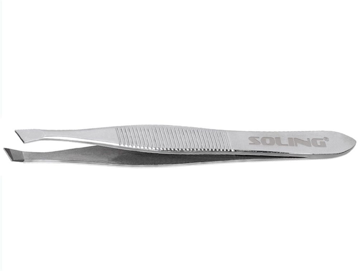 Pinca de Depilação Soling 9cm Obliqua