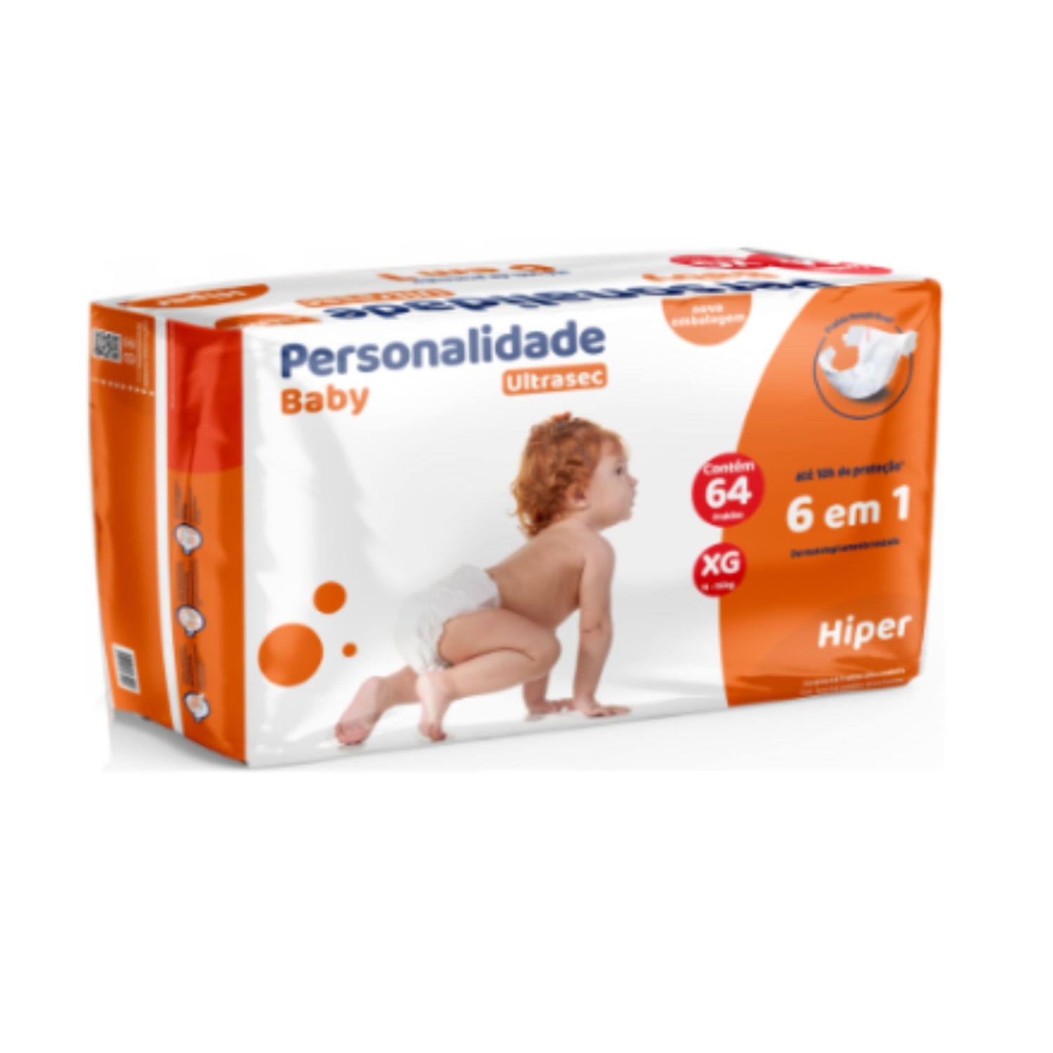 Fr Personalidades Hiper Laranja Xg C64