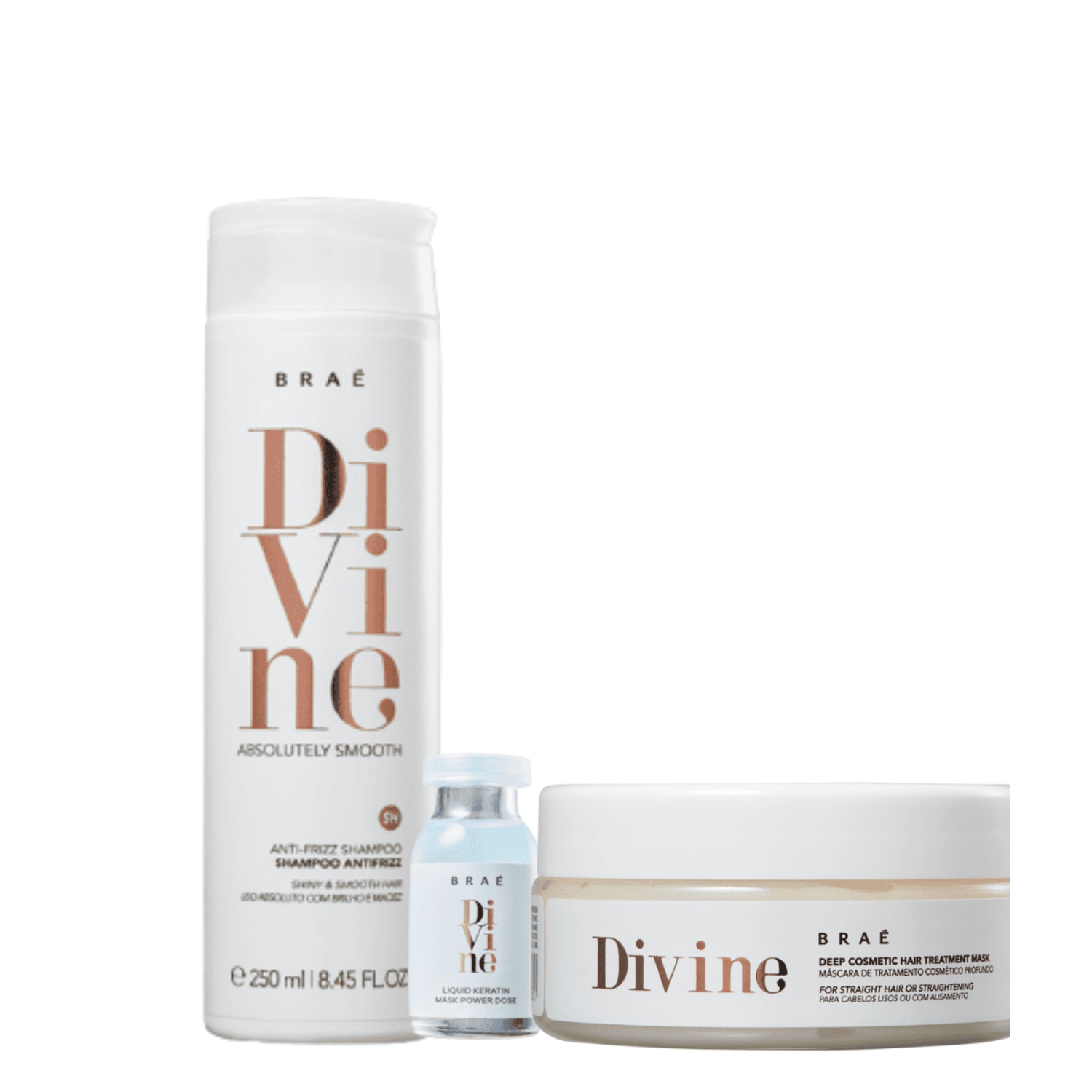 Kit Braé Divine Power Trio (3 Produtos)