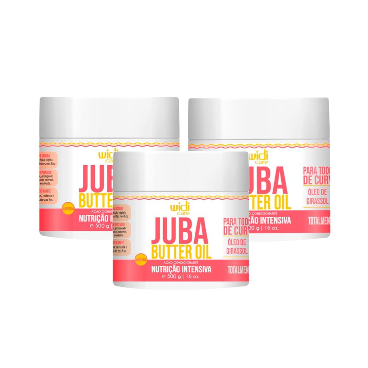 Kit Widi Care Juba Butter Oil (3 Unidades)