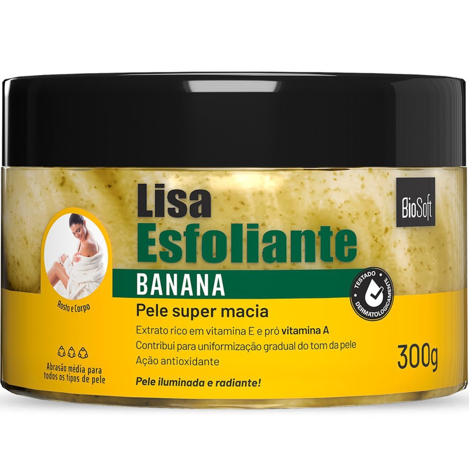 Bio Soft Lisa Esfoliante Banana 300g