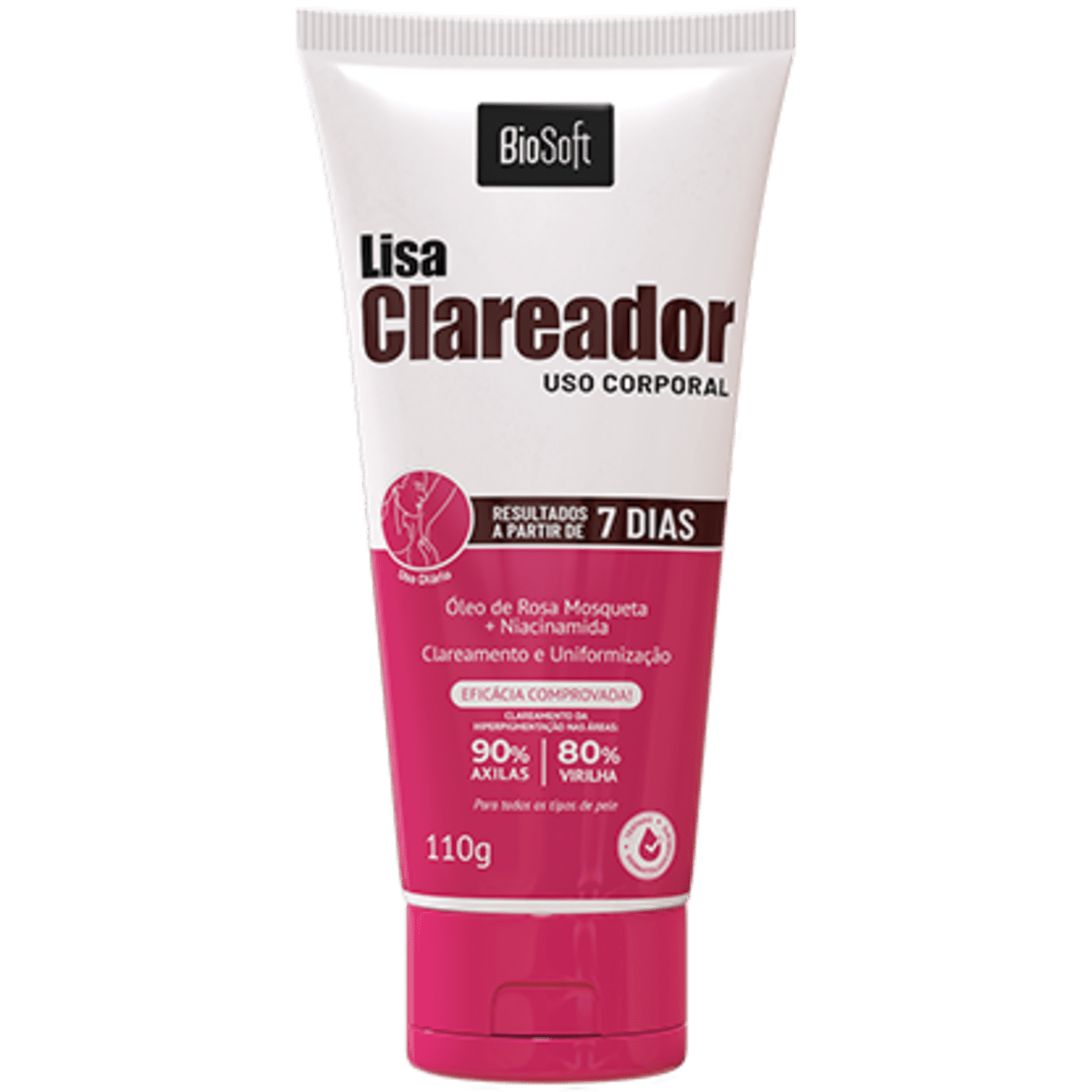 Lisa Clareador Rosa Mosqueta 110g