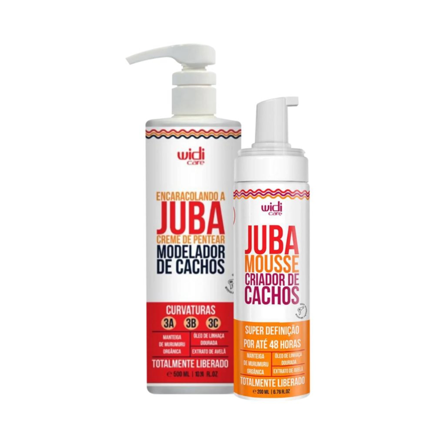 Kit Widi Care Encaracolando a Juba (2 Produtos)