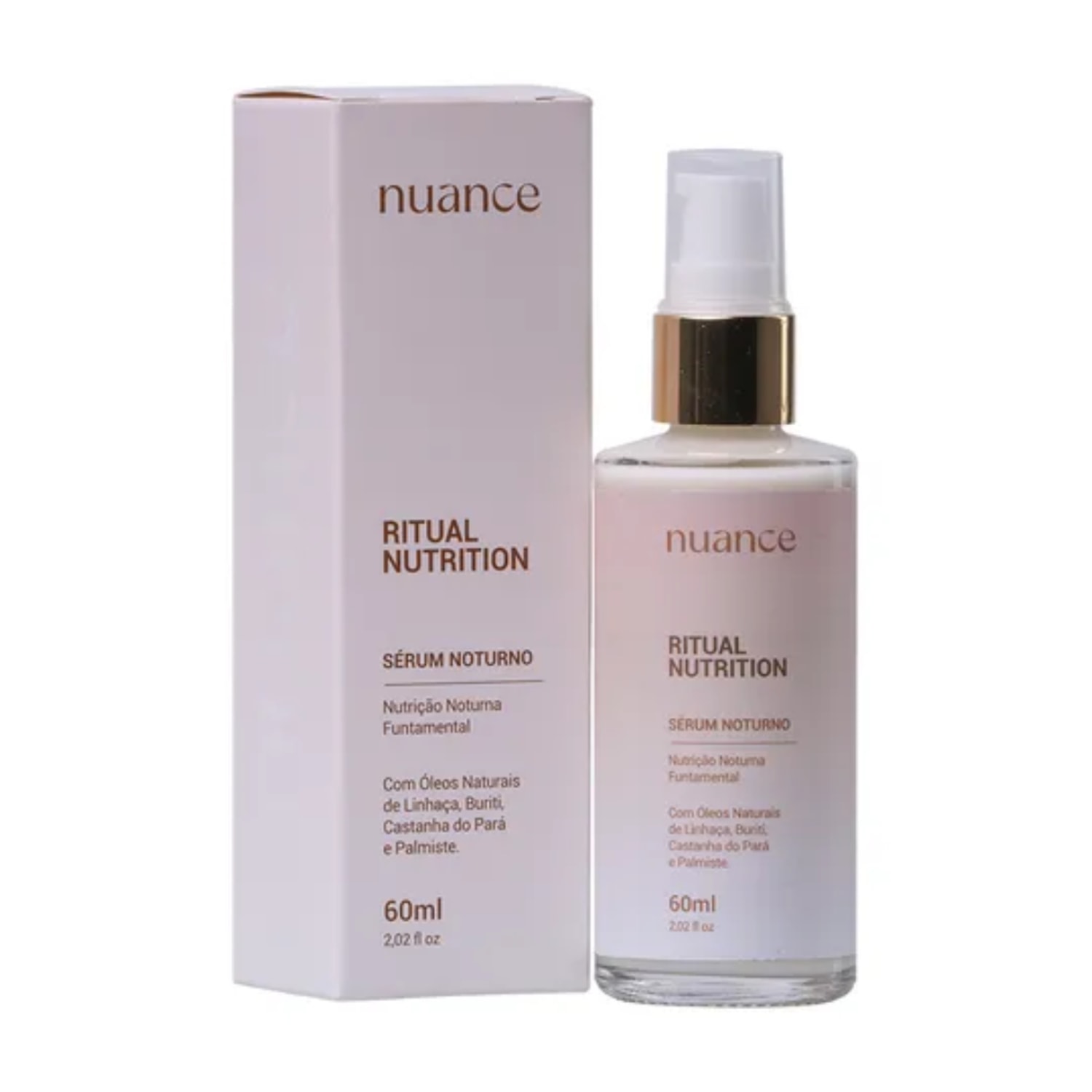 Sérum Capilar Nuance Noturno Ritual Nutrition 60ml