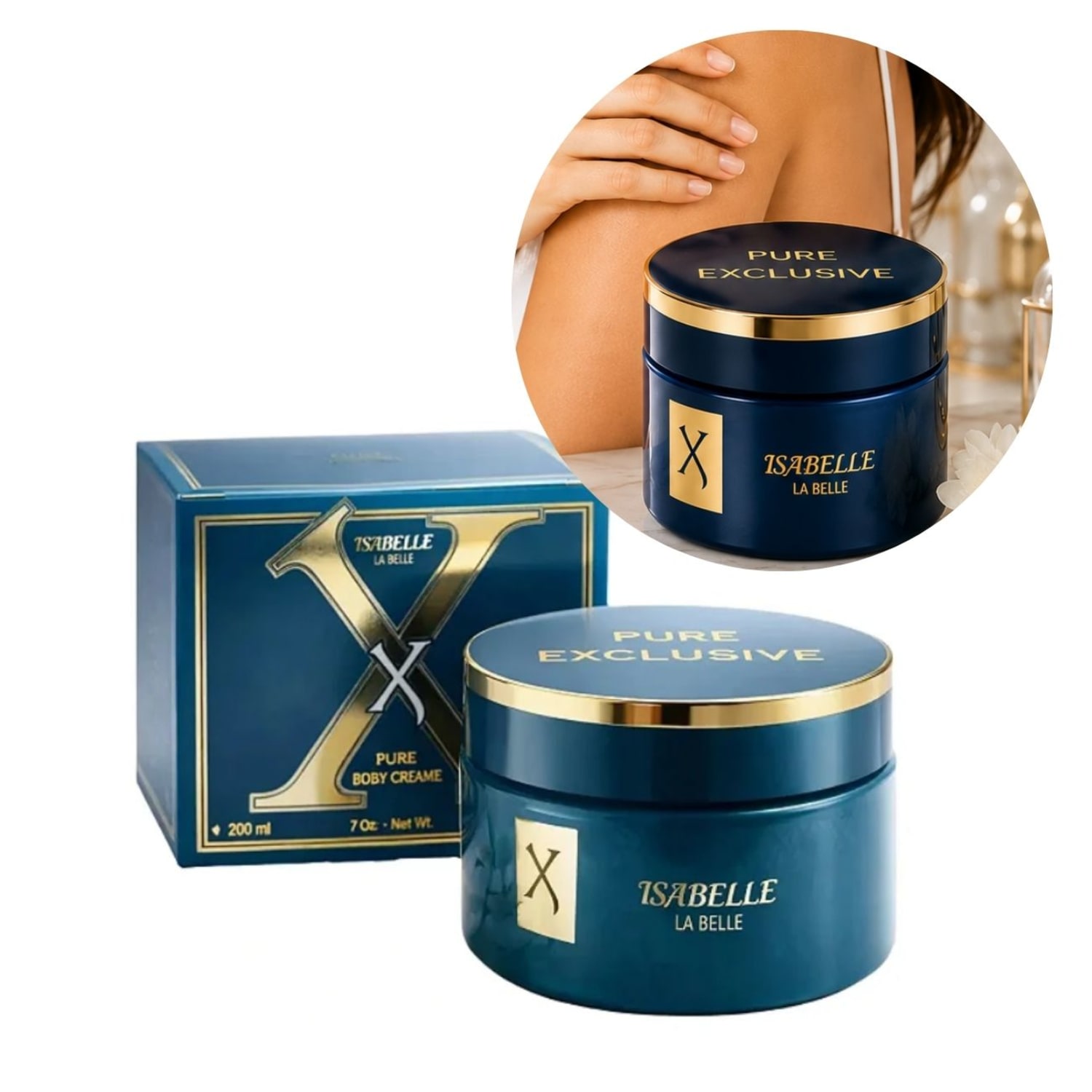 Pasta Hidratante Concentrada Exclusive 200g Isabele la Belle