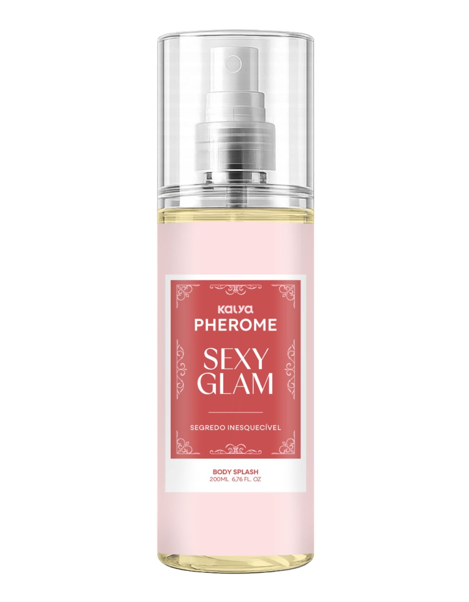 Body Splash Pherome Sexy Glam Frutal Gourmand Feminino