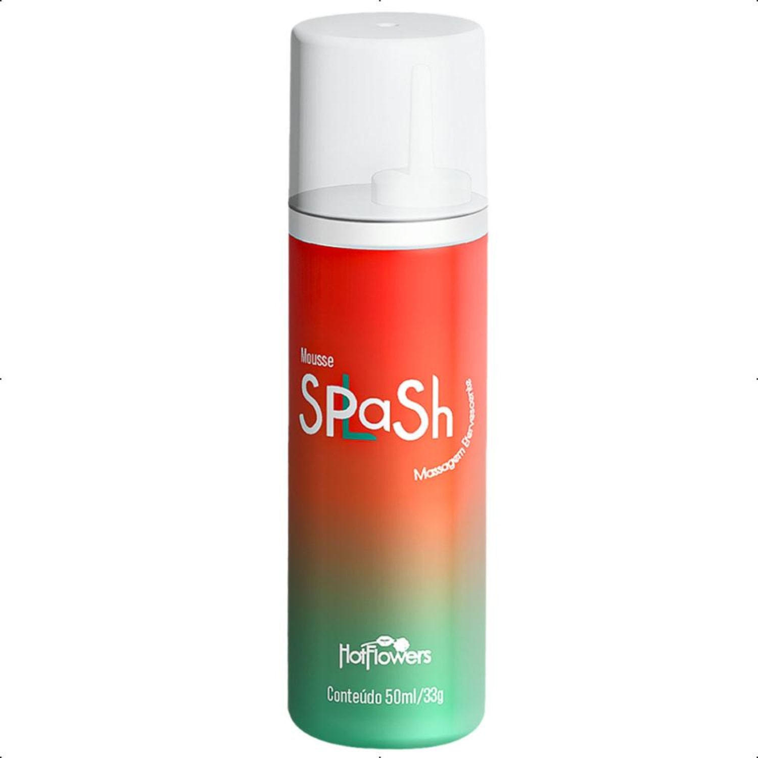 Hot Flowers - Splash Gel Para Massagem 50g + Blow Girl 320ml