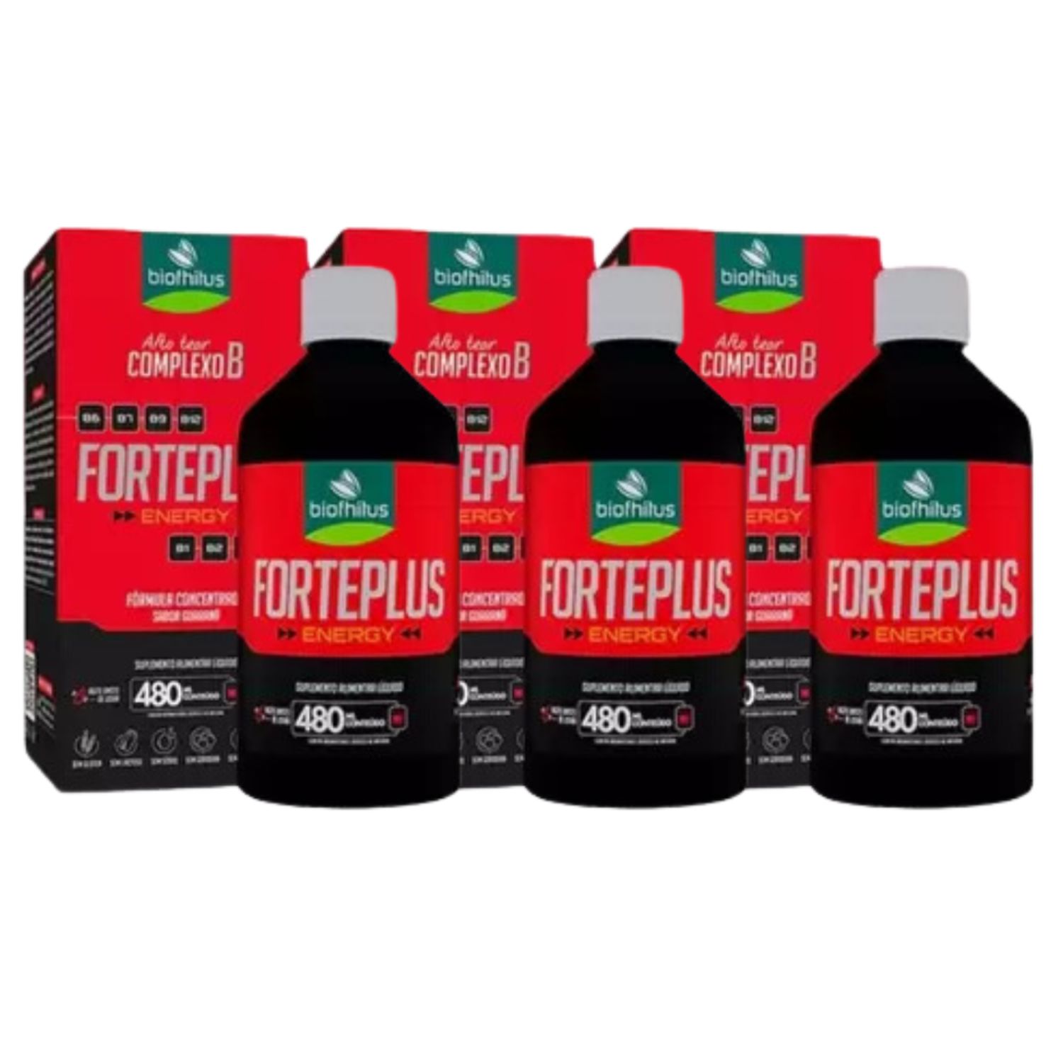 Kit Biofhitus Forteplus Energy Trio (3 Unidades)