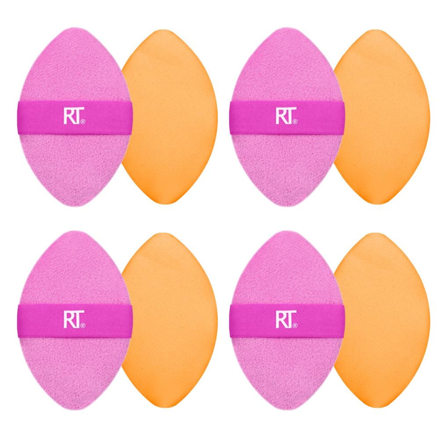 Kit Real Techniques Com 4 Esponjas Puff 2 Em 1 5G