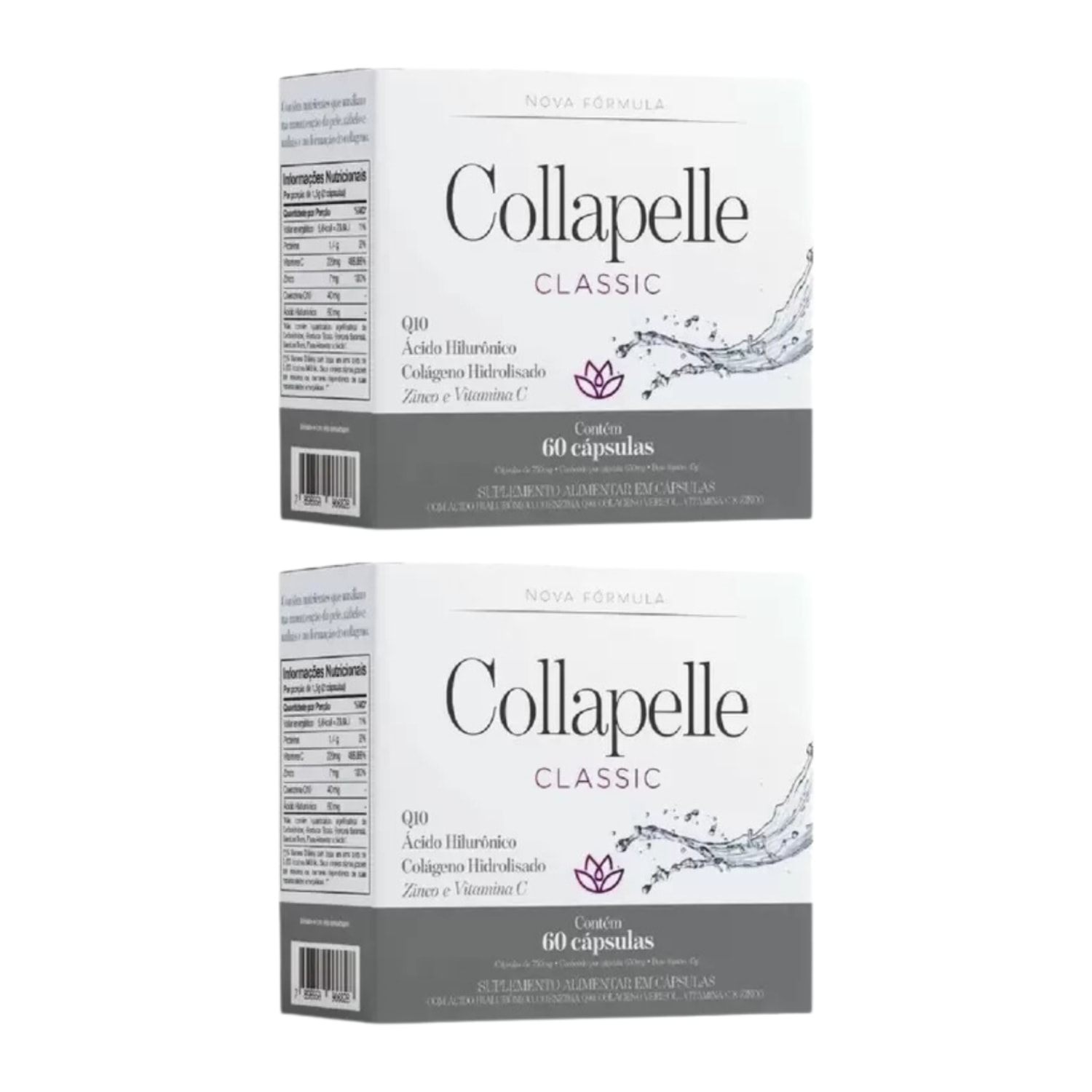 Kit C2 Colágeno Hidrolisado Collapelle C60 - Prowin