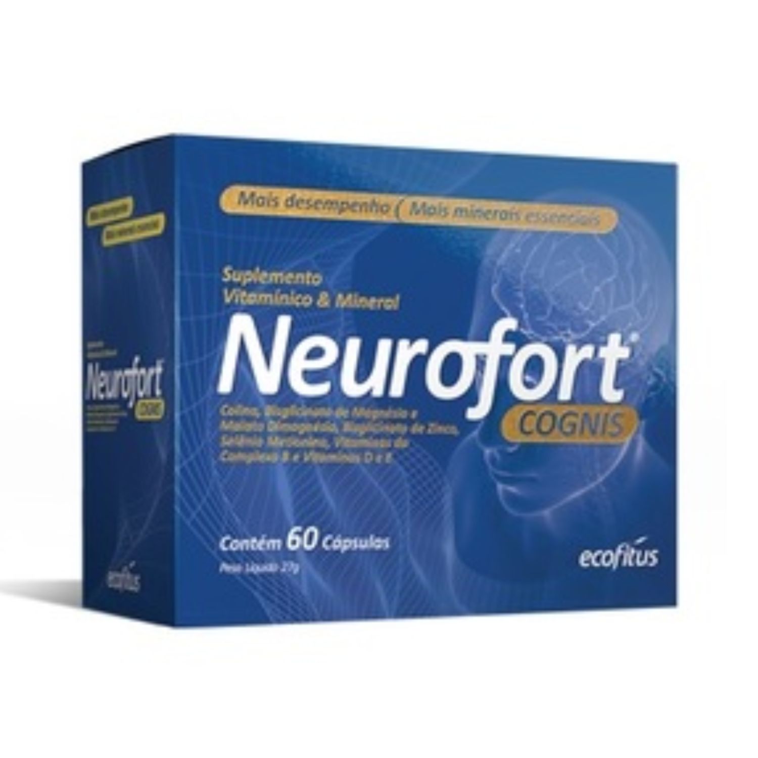 Suplemento Alimentar Neurofort Cognis C60 – Ecofitus