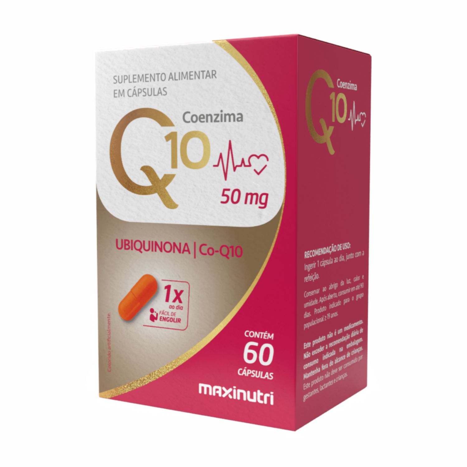 Coenzima Q10 50Mg C60 Maxinutri