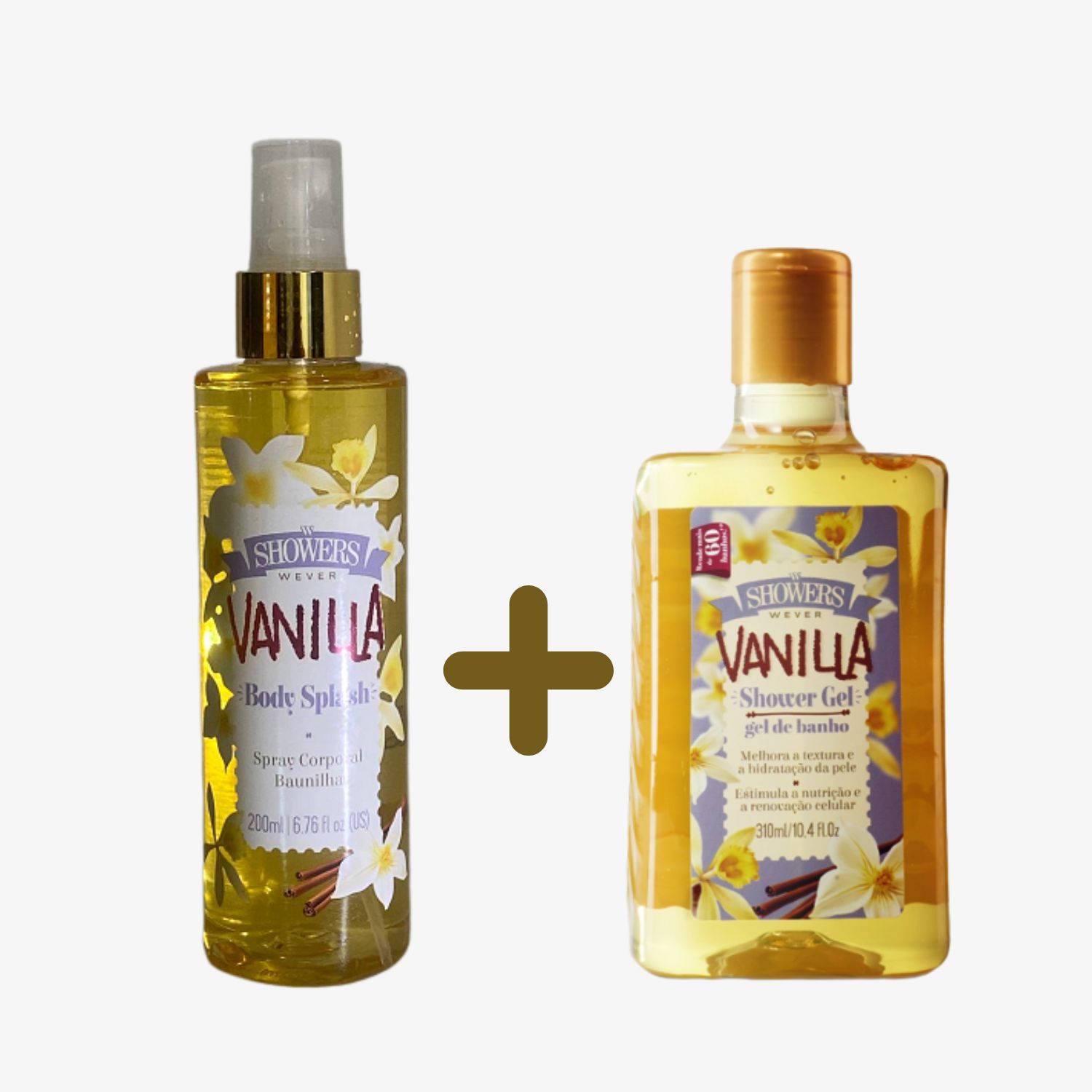 Kit Wever Corpo e Banho Vanilla (2 Produtos)