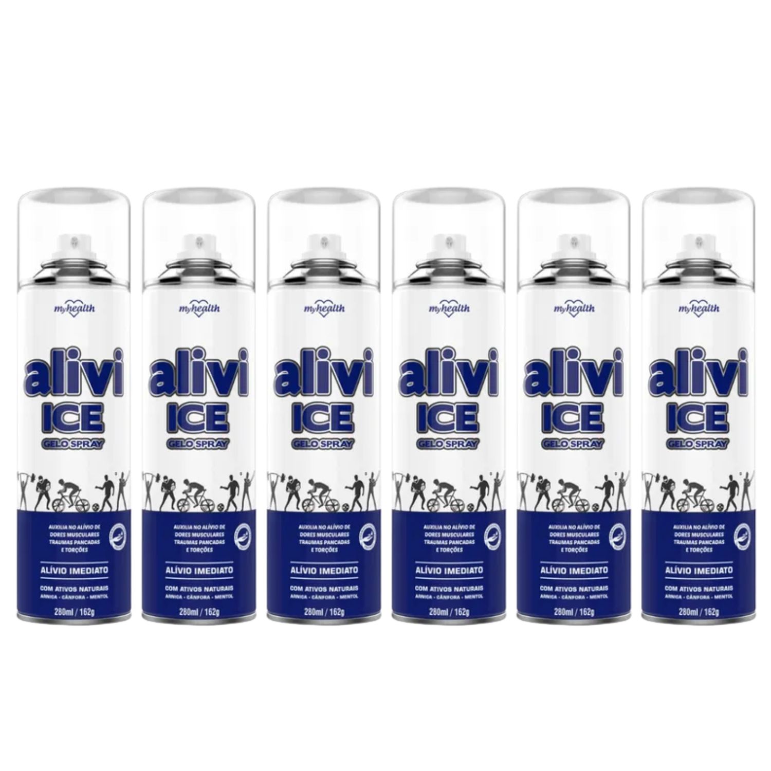 Kit Aeroflex MyHealth Alivi Ice Sexteto (6 Unidades)