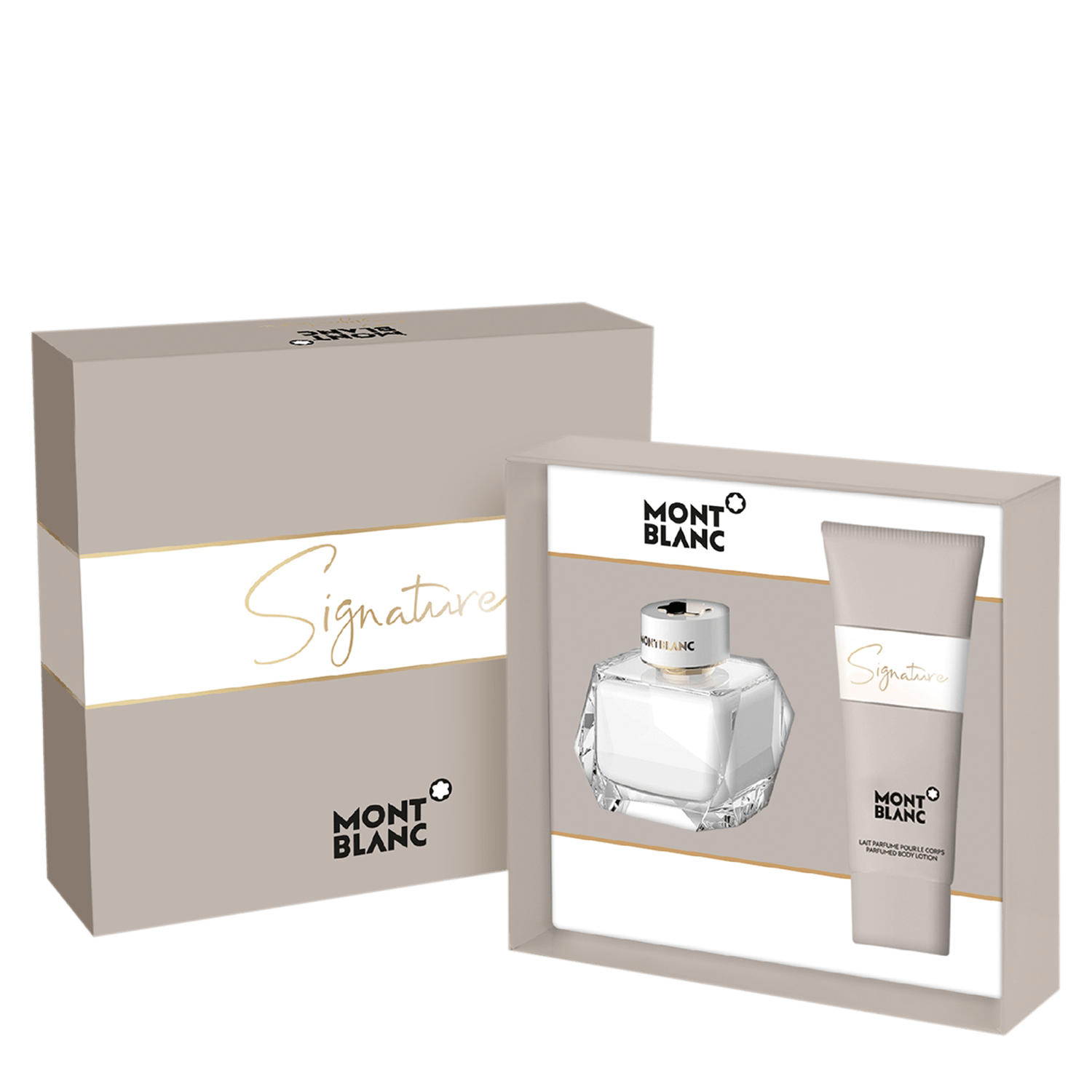 Conjunto Signature Montblanc Feminino - Eau de Parfum 50ml + Body Lotion 100ml