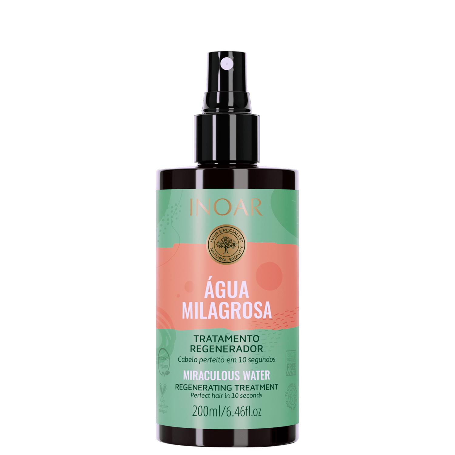 Inoar Água Milagrosa - Spray Tratamento Regenerador 200ml