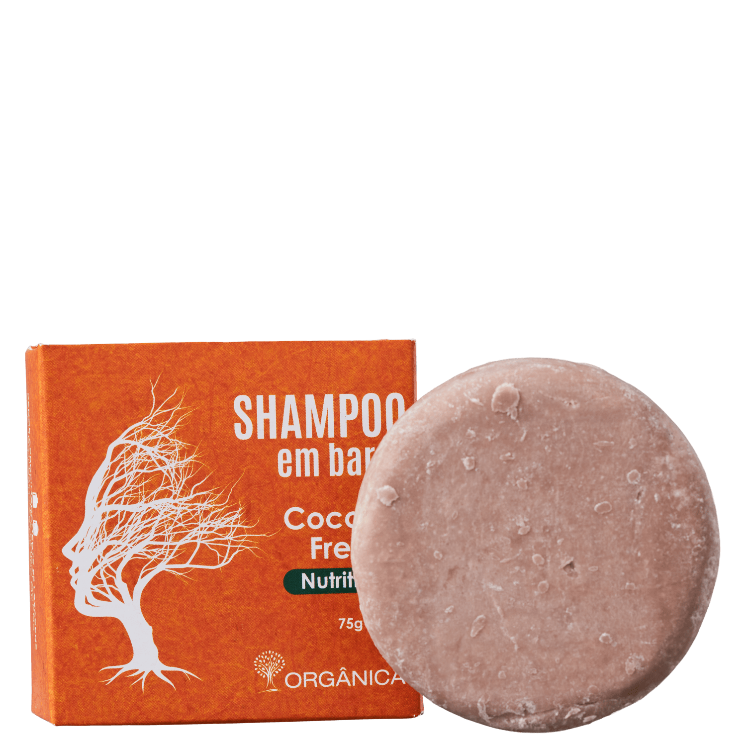 Orgânica Coconut Fresh - Shampoo em Barra 75g