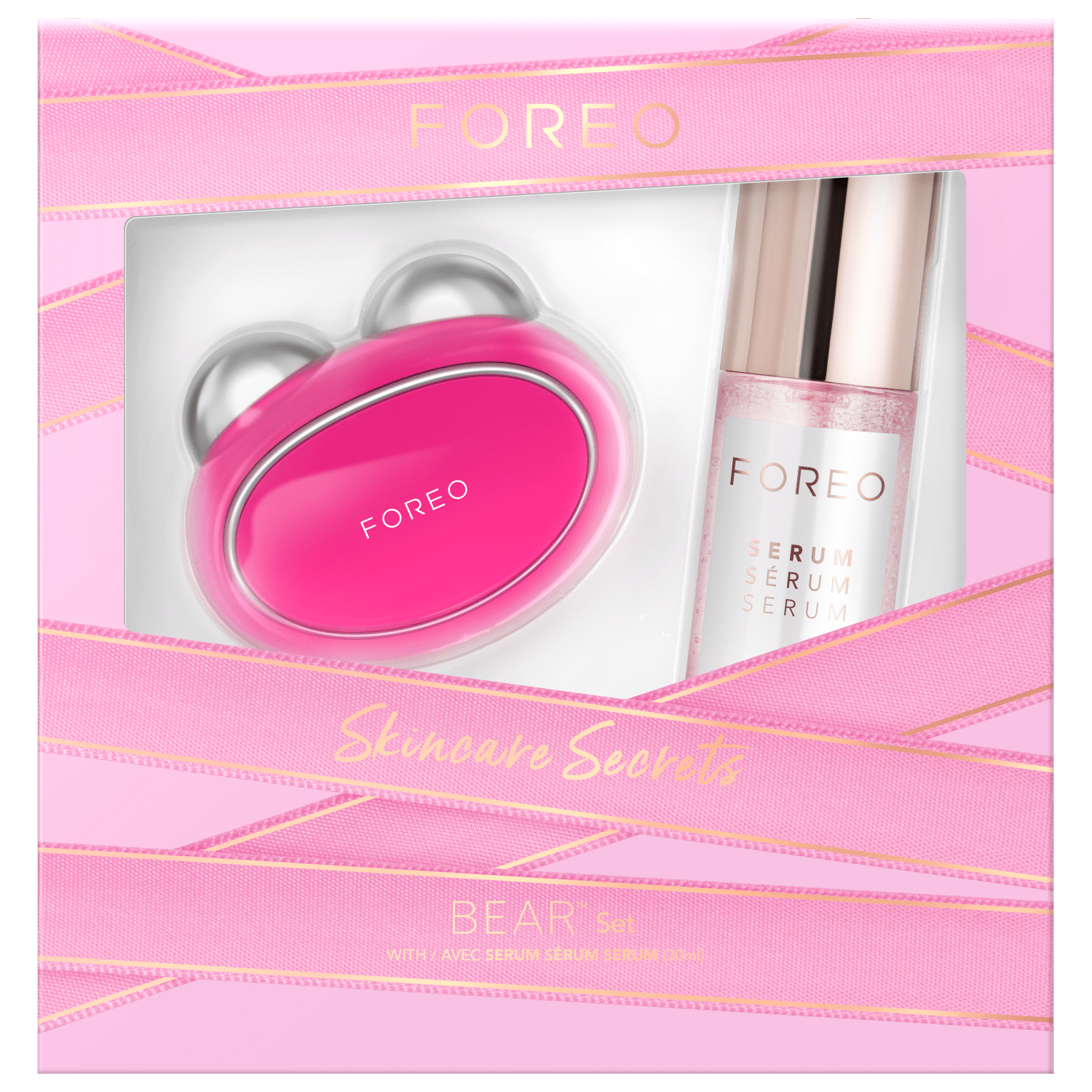 Kit FOREO Skincare Secrets BEAR Set (2 Produtos)