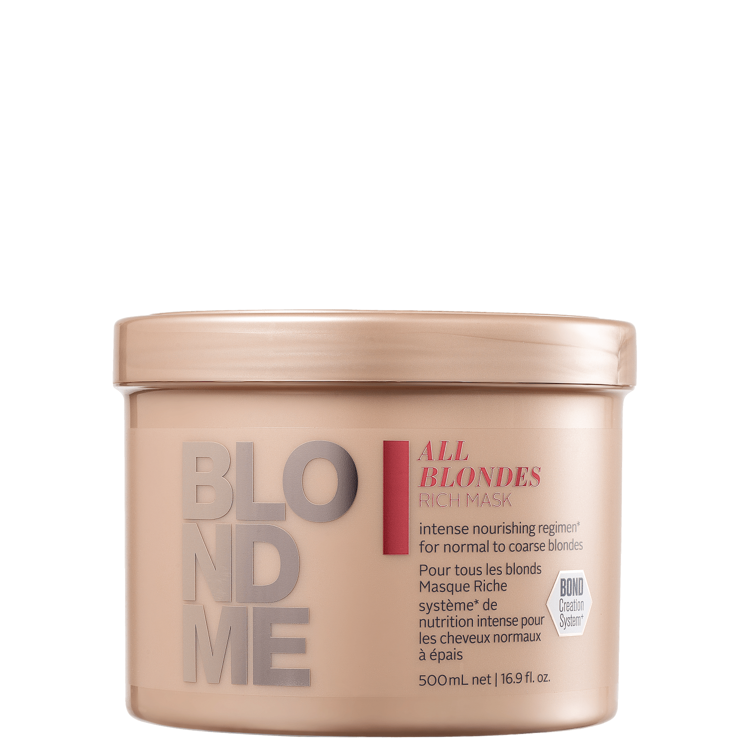 Schwarzkopf Professional BlondMe para Todos os Loiros - Máscara Capilar Enriquecida 500ml