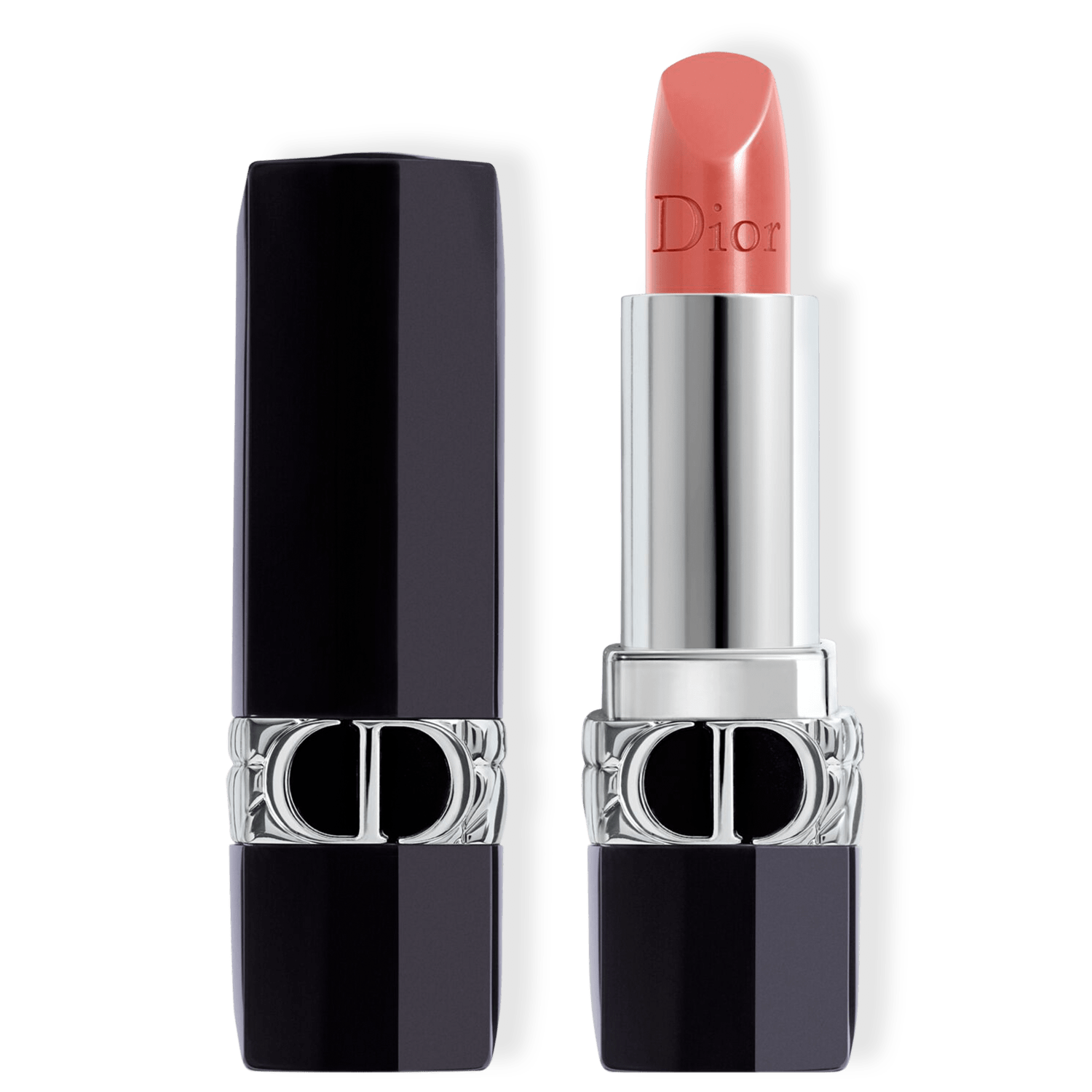Dior Rouge Lip Balm Acetinado 100 Nude Look Satin - Bálsamo Labial 3,5g