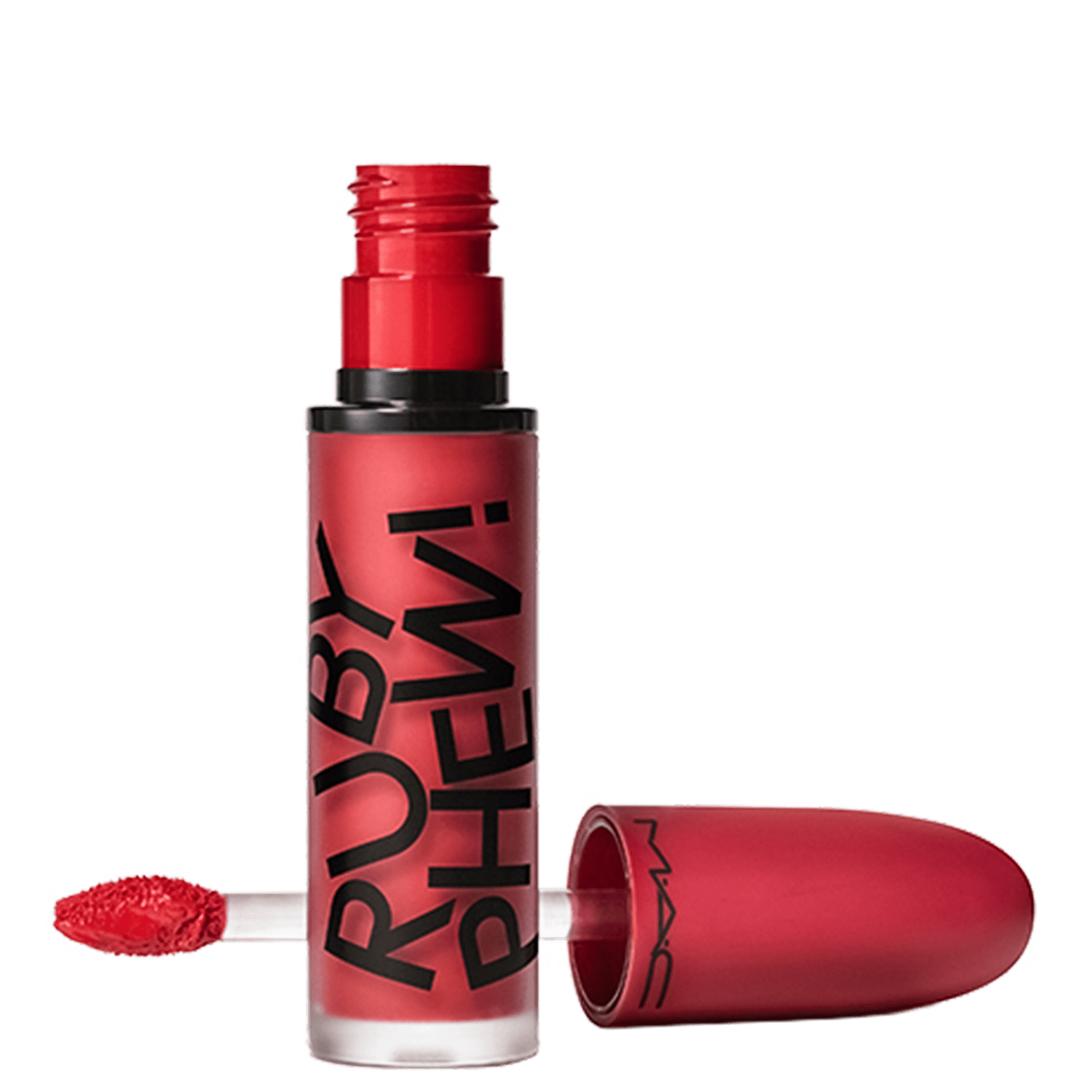 M·A·C Powder Kiss Liquid Lipcolour Ruby Phew!- Batom Líquido 5g