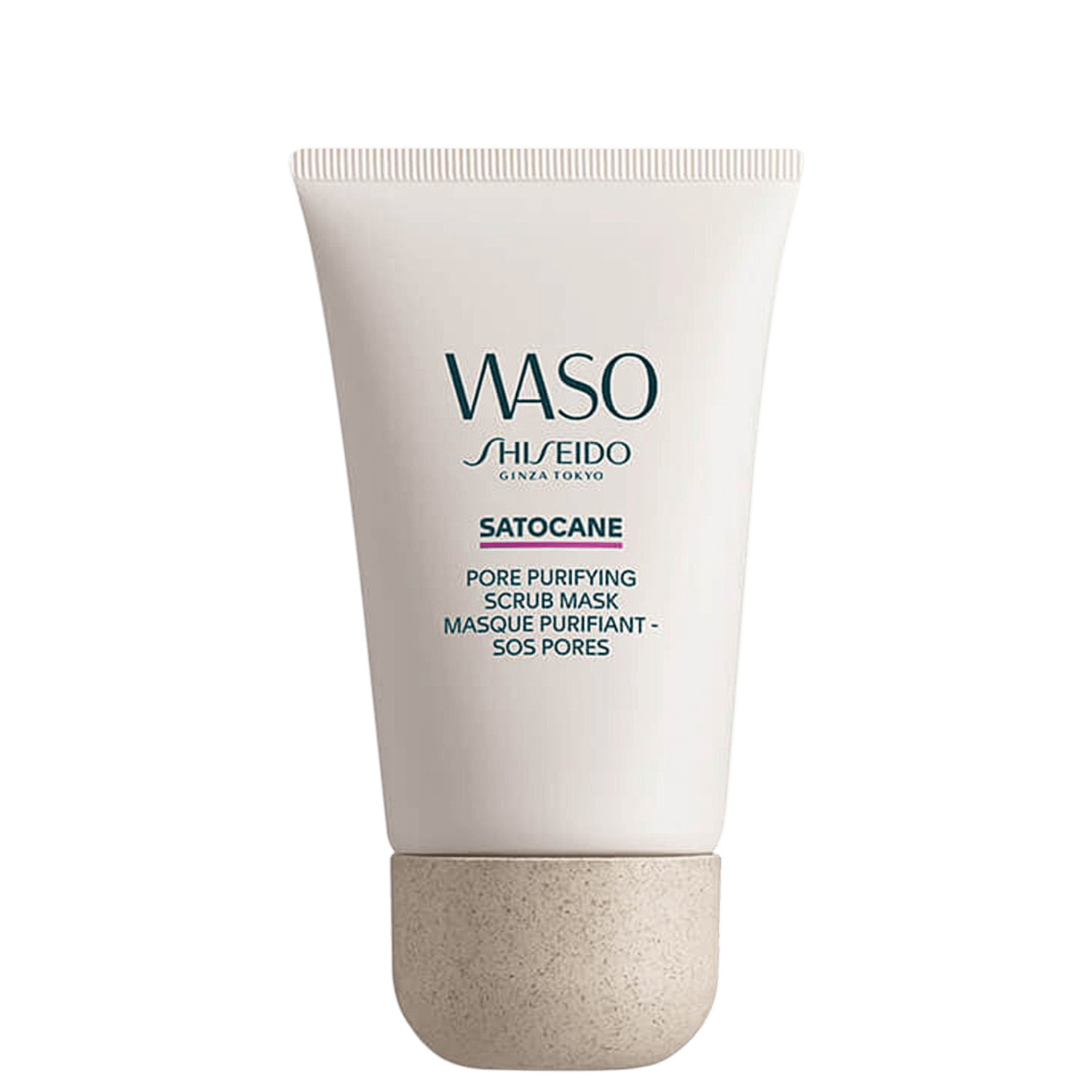 Shiseido Waso Satocane Pore Purifying Scrub Mask - Máscara Purificante Esfoliante Facial 80ml