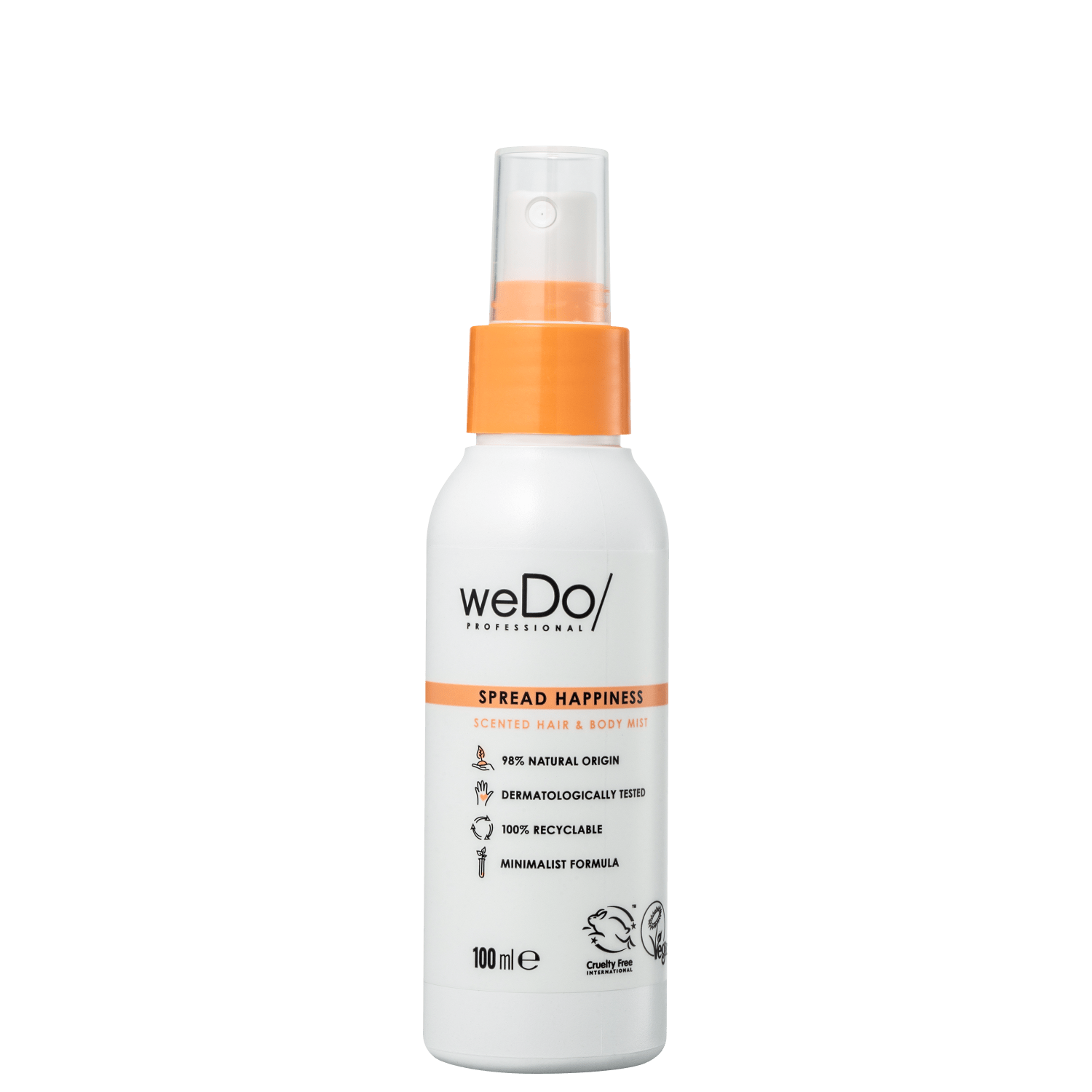 WeDo Professional Spread Happiness Hair Mist - Perfume para Cabelo Multifuncional 100ml