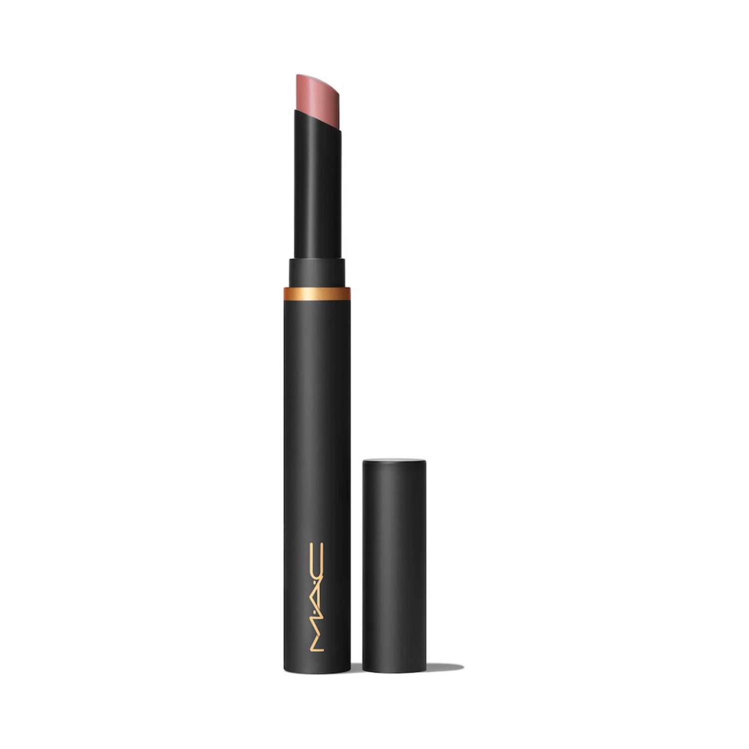 M·A·C Powder Kiss Velvet Blur Slim Stick Over The Taupe - Batom Matte 2g